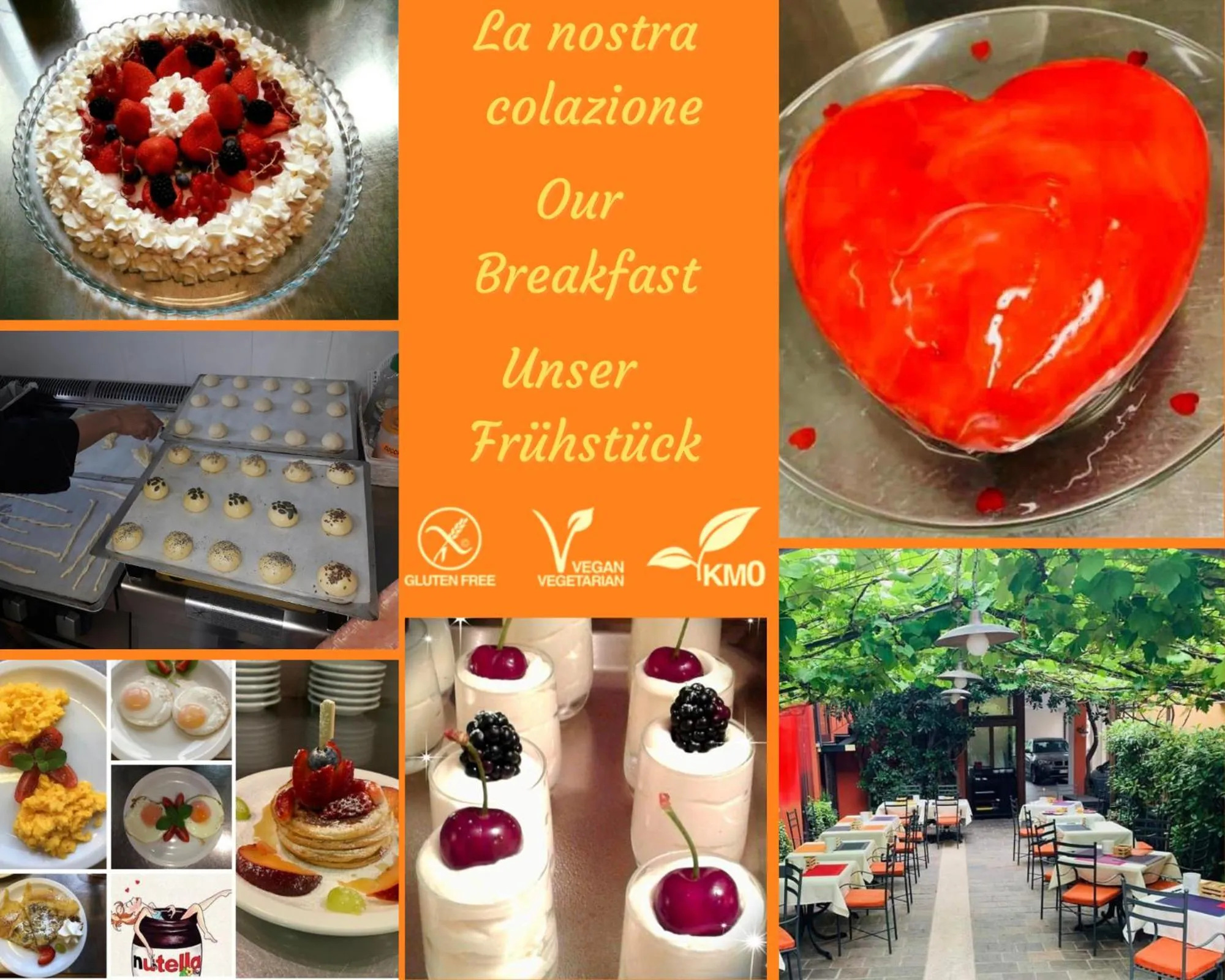 Food close-up in Hotel Dolomiti