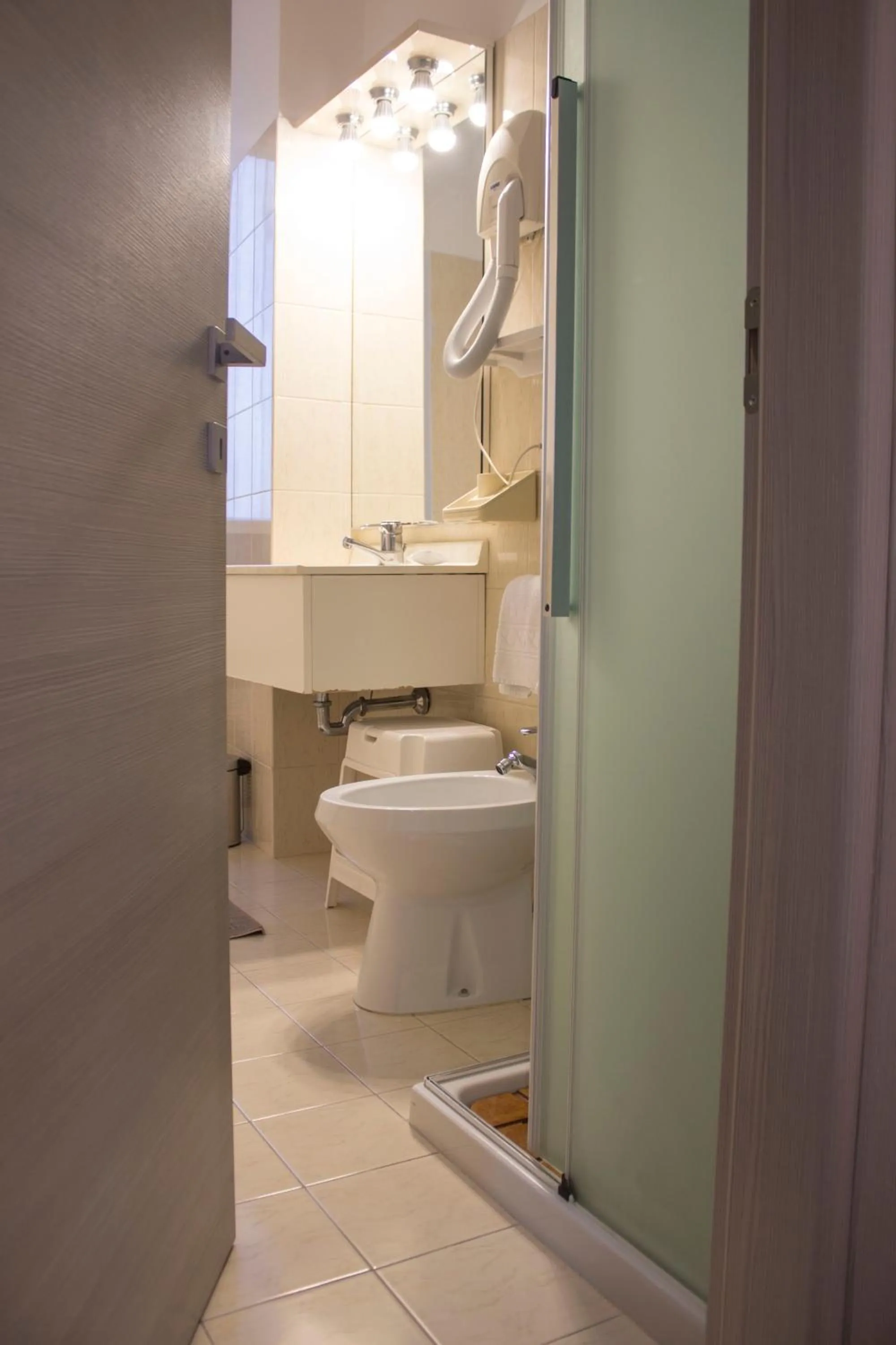 Bathroom in Hotel Dolomiti