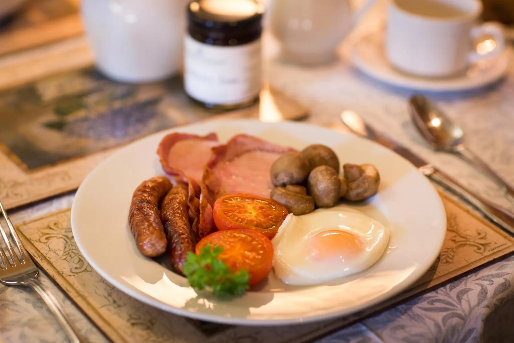 Food close-up in Bramwood Guest House