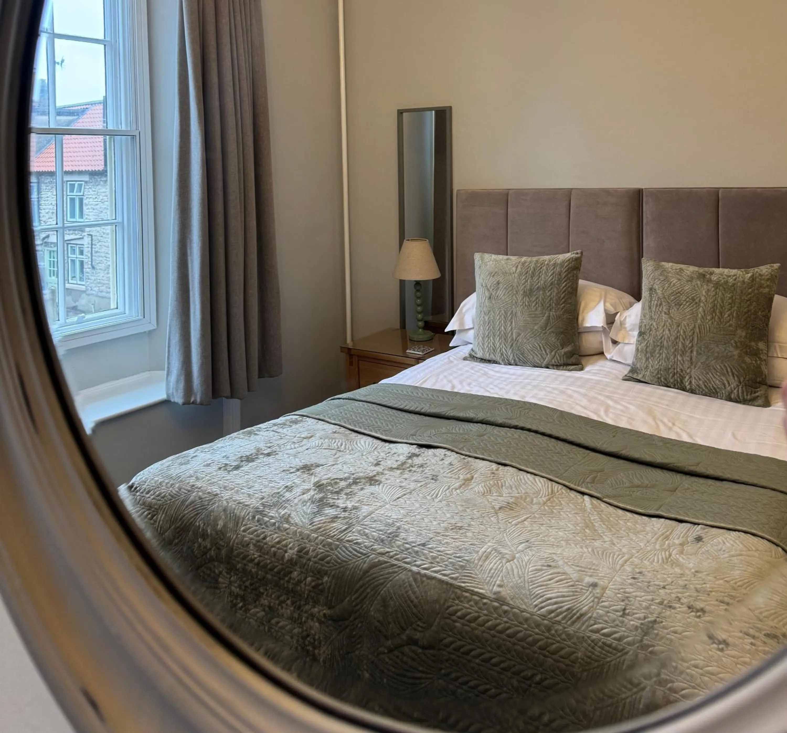 Bed in Bramwood Guest House