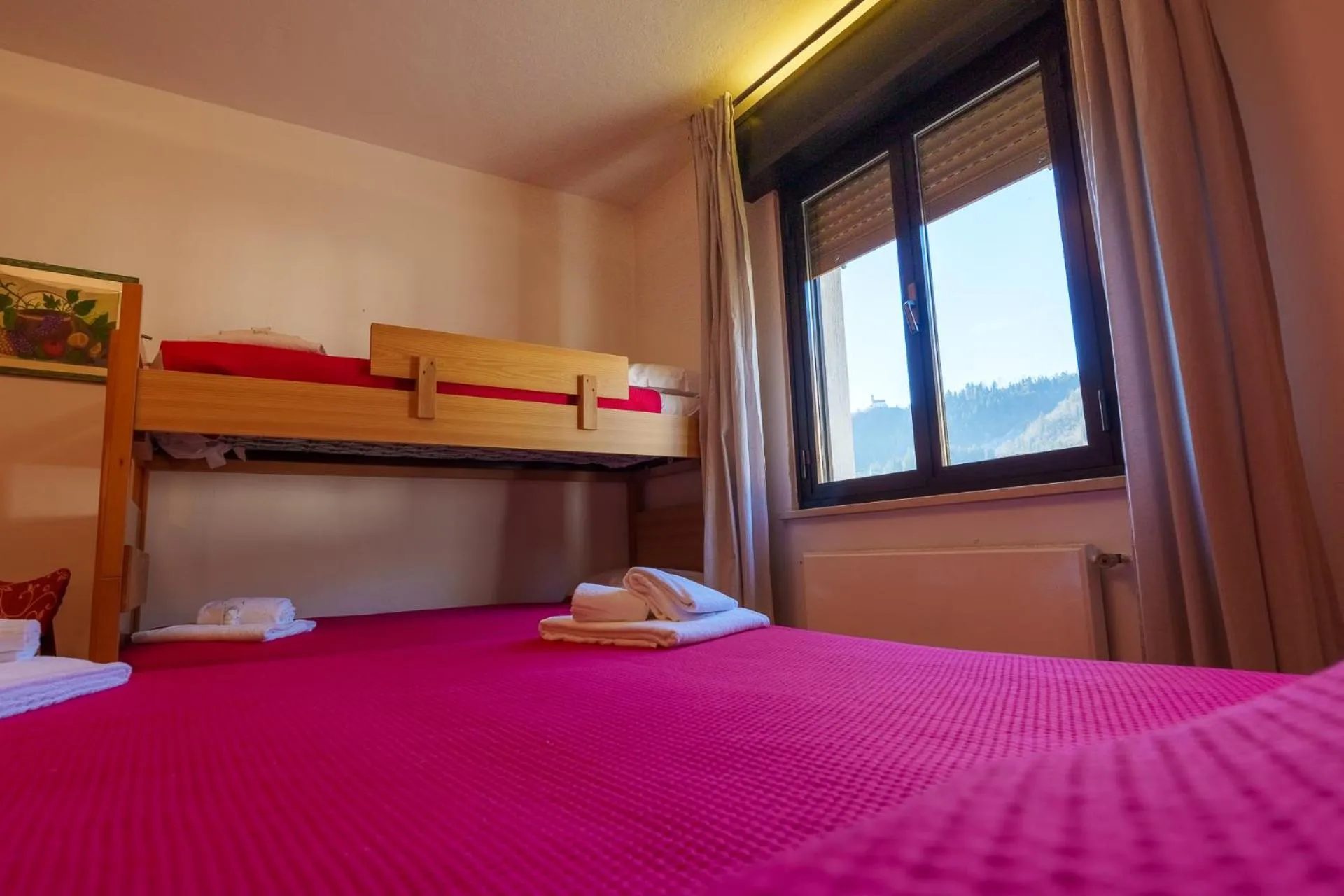 Bed in Hotel Park Oasi