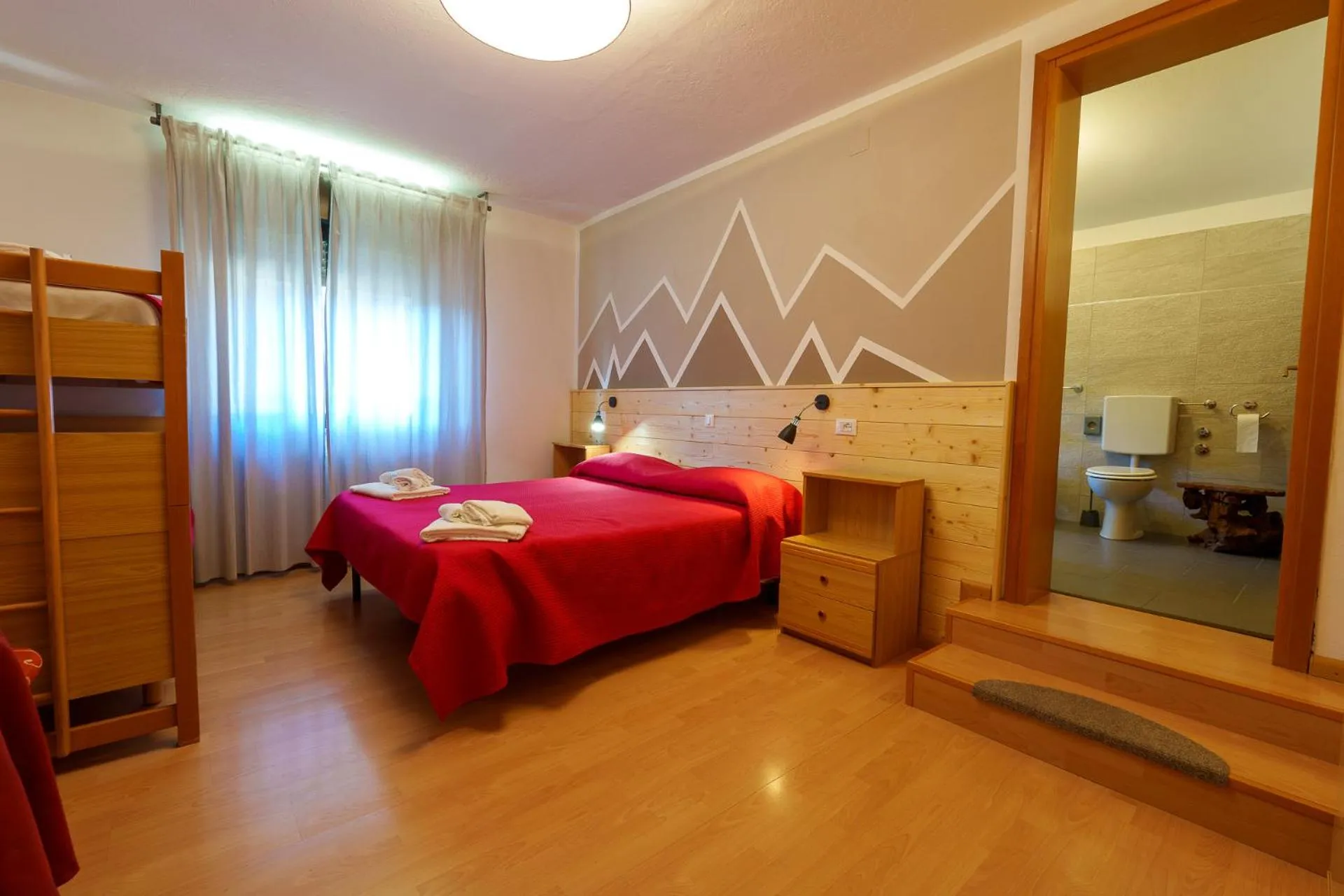 Bed in Hotel Park Oasi