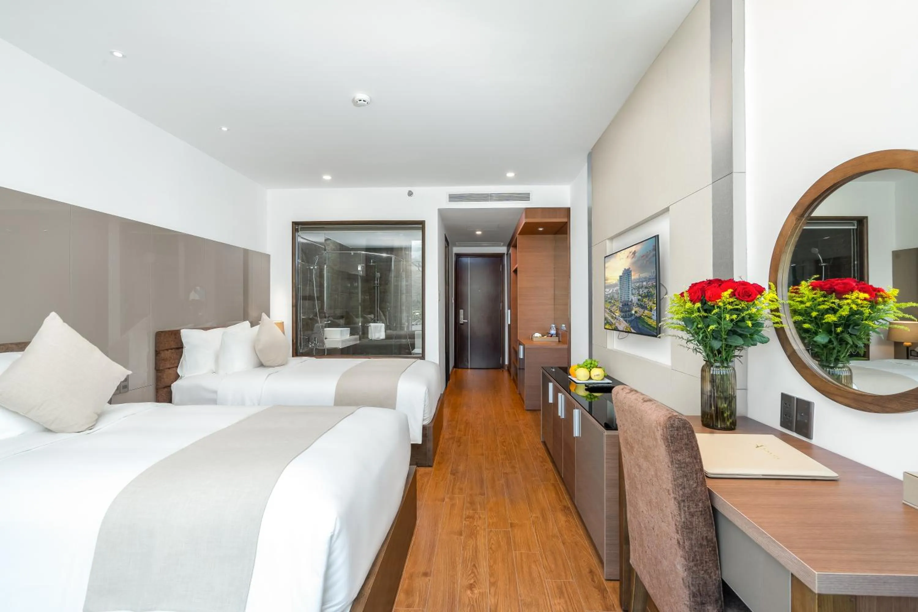 Bed in Alan Sea Hotel Danang