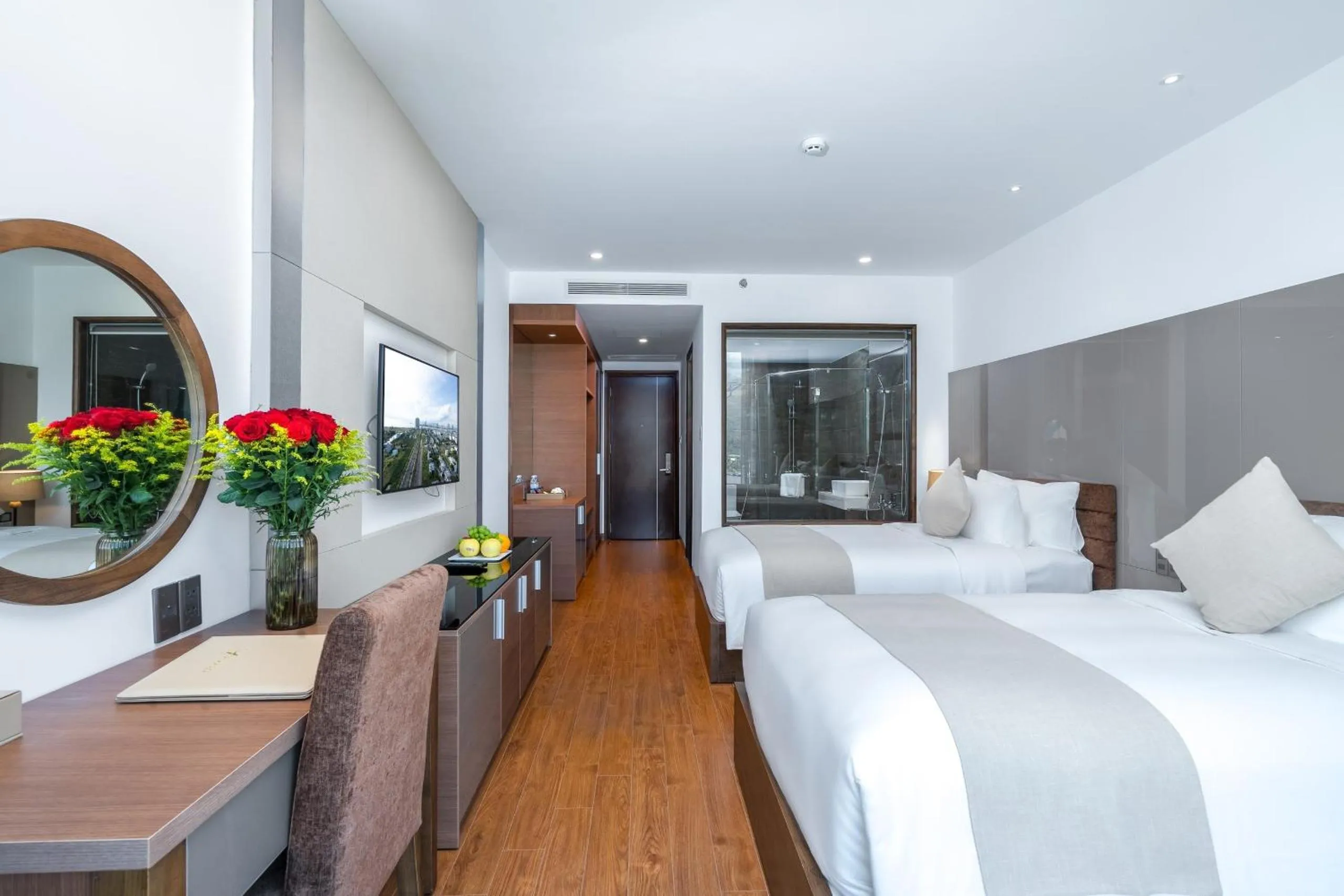 Bed in Alan Sea Hotel Danang