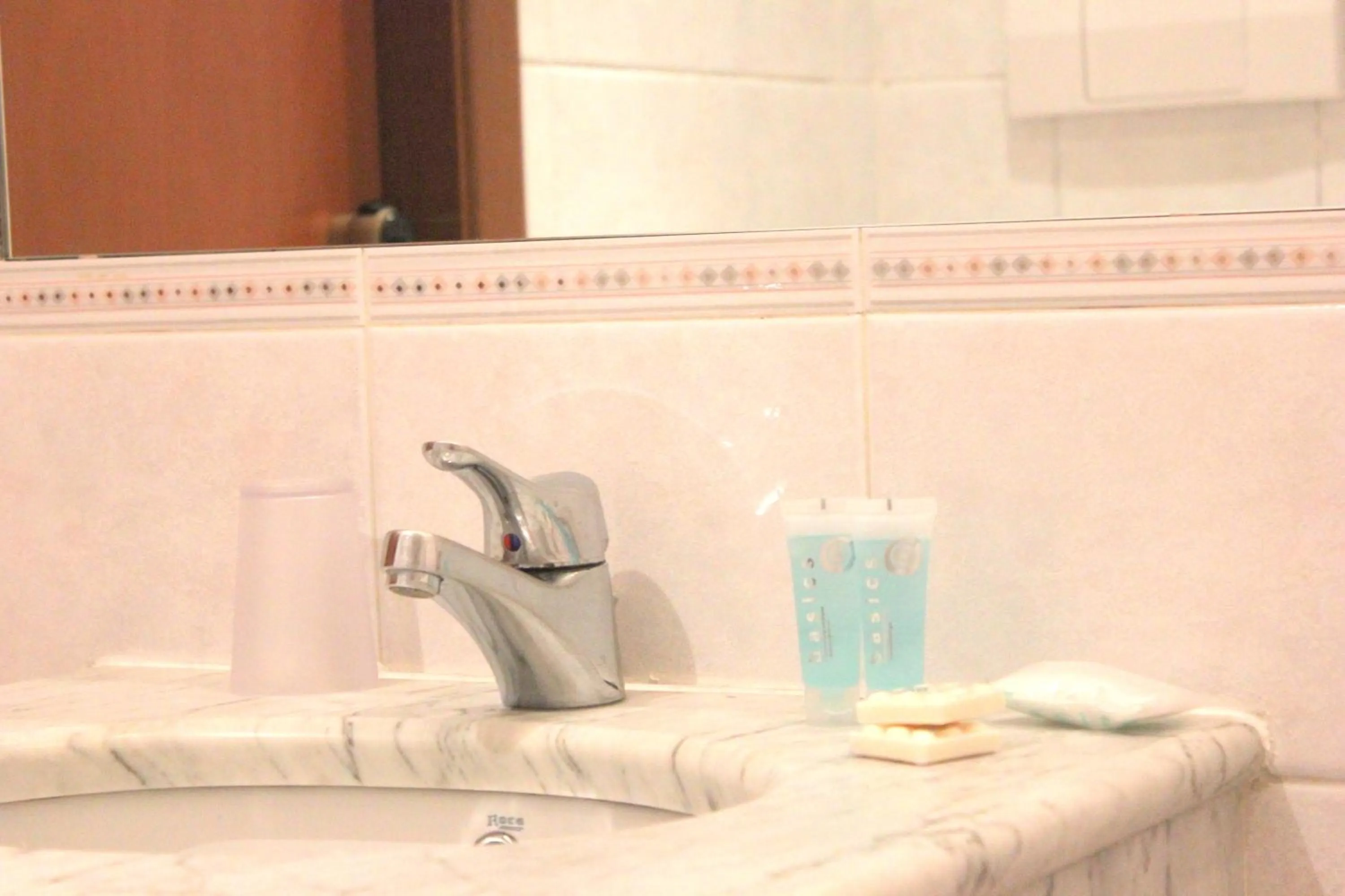 Bathroom in Hotel Romulus