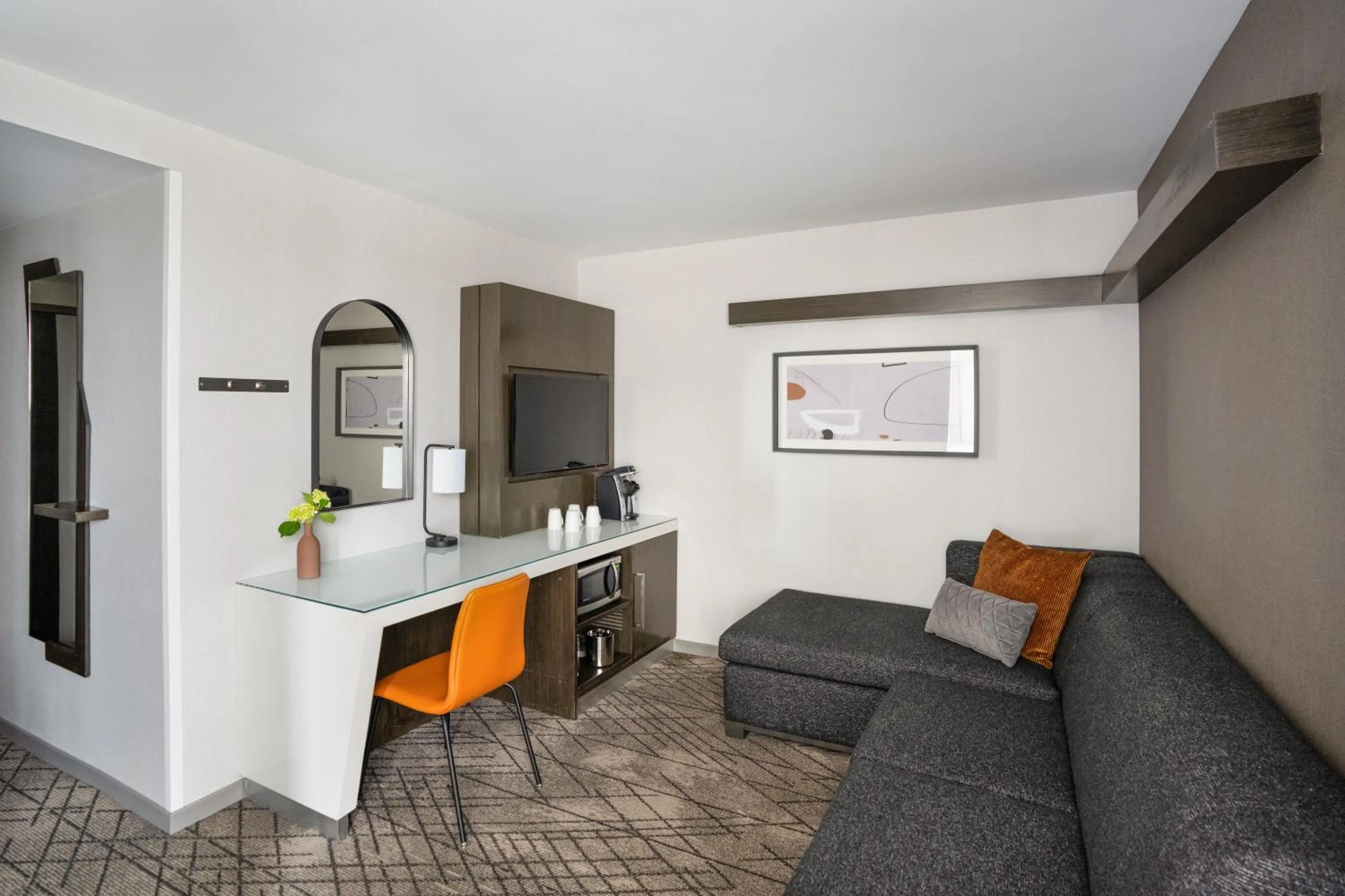 Seating area in Hyatt House Washington DC Downtown Convention Center