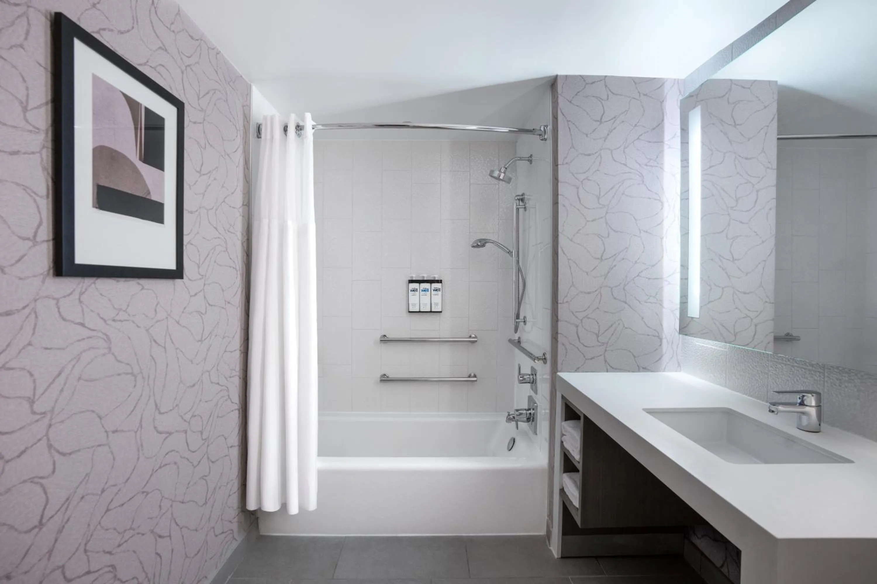 Bathroom in Hyatt House Washington DC Downtown Convention Center