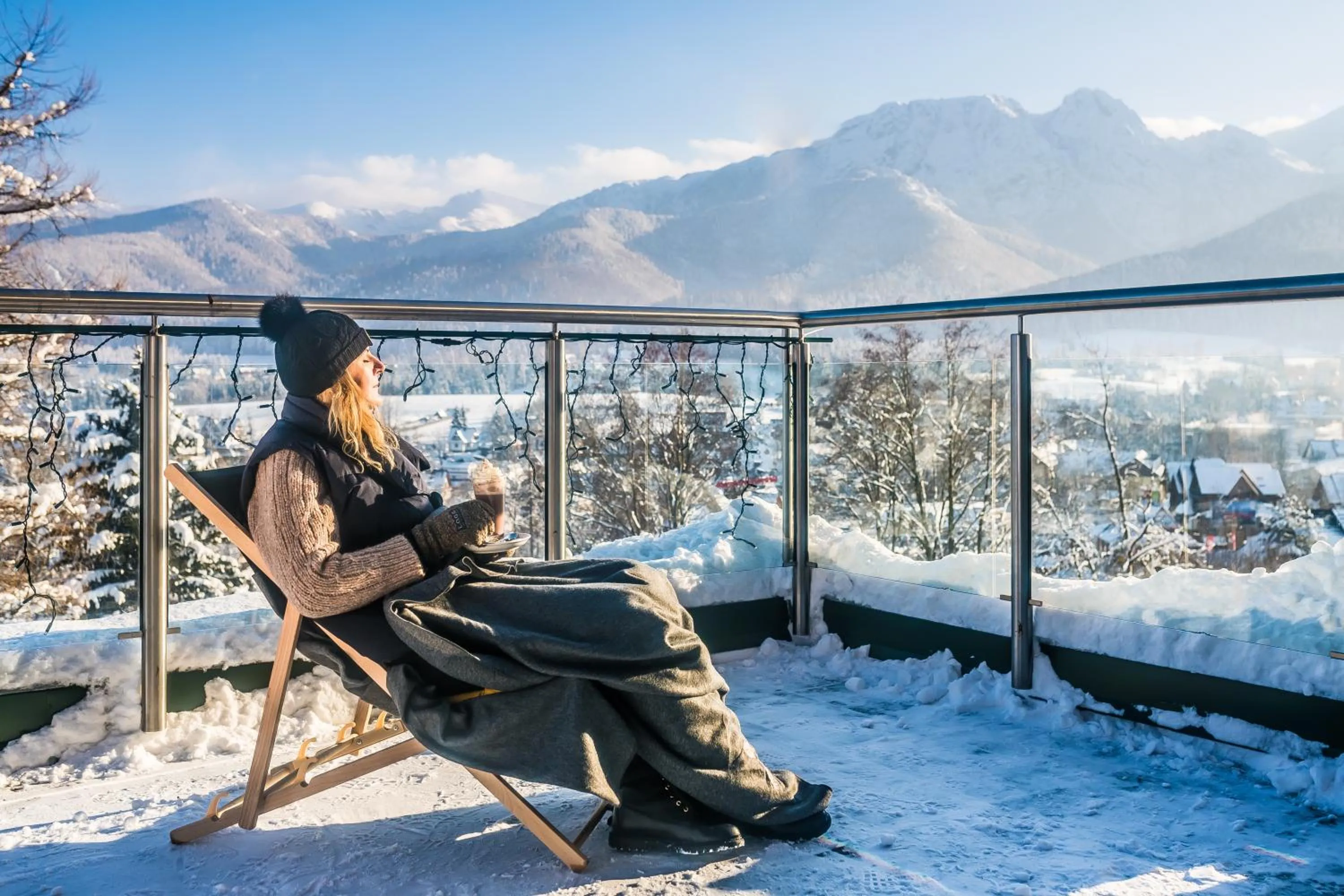Balcony/Terrace in Bachleda Hotel Kasprowy