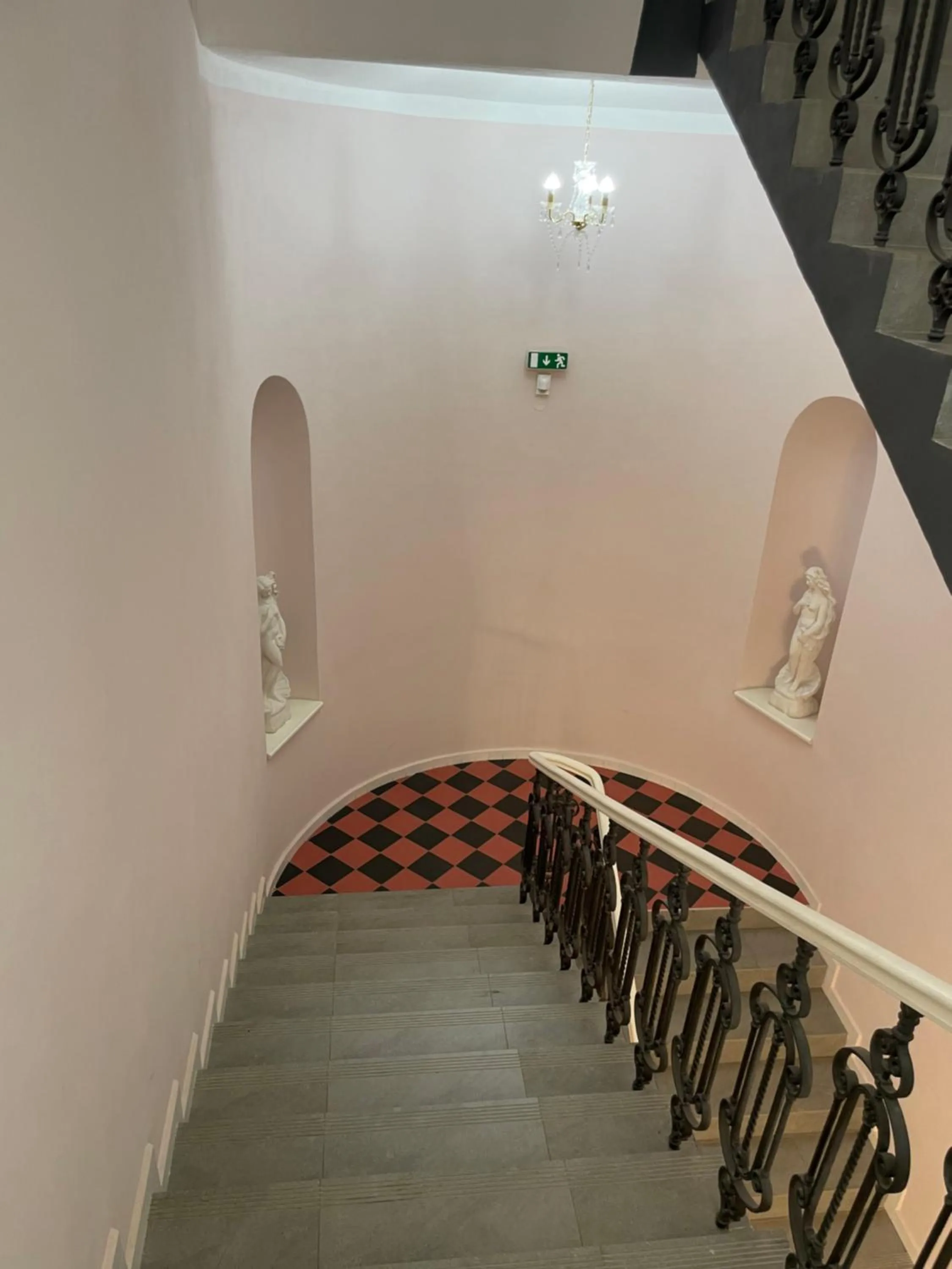 Facade/entrance in Prague National Museum Apartment