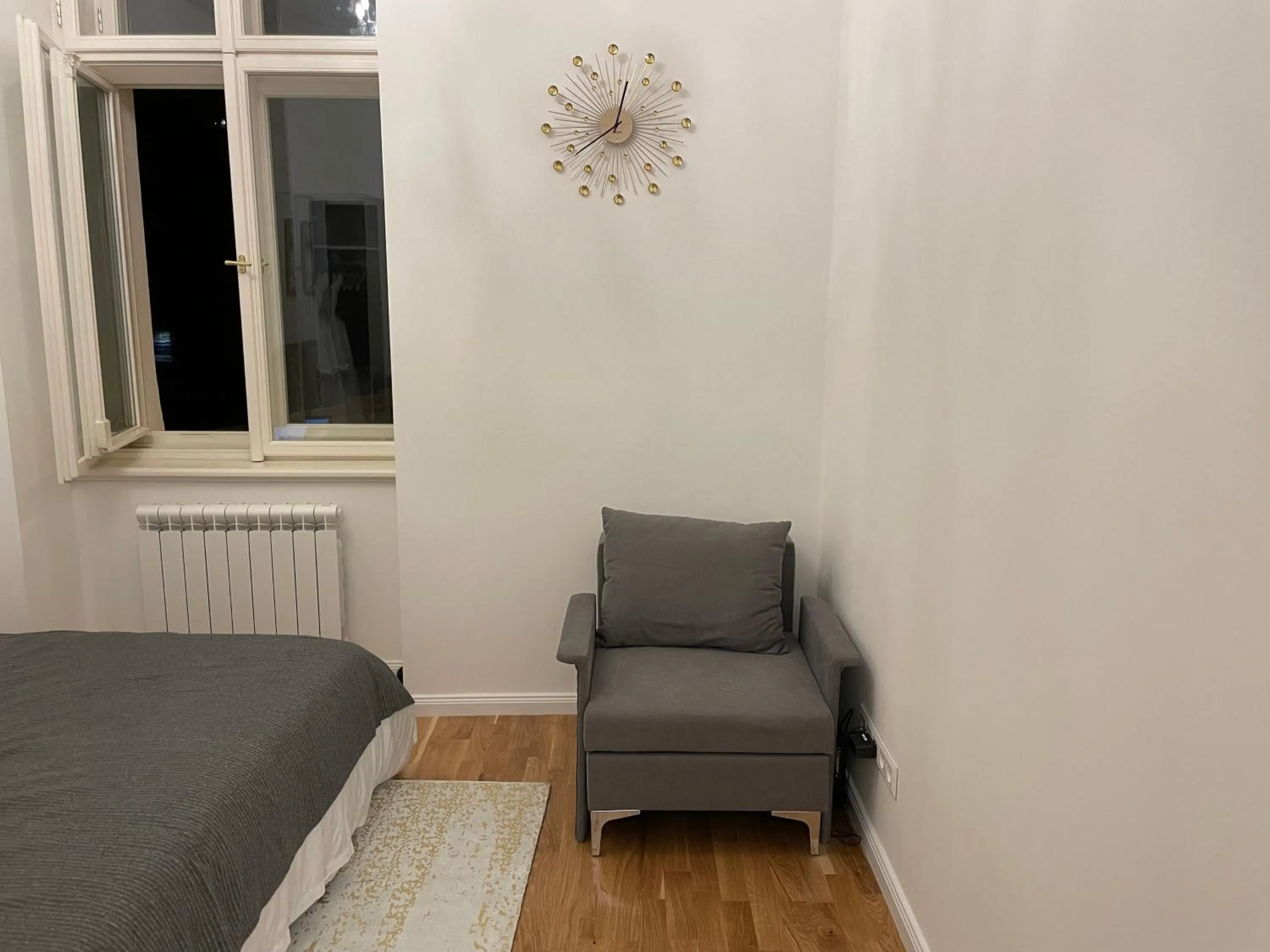Photo of the whole room in Prague National Museum Apartment
