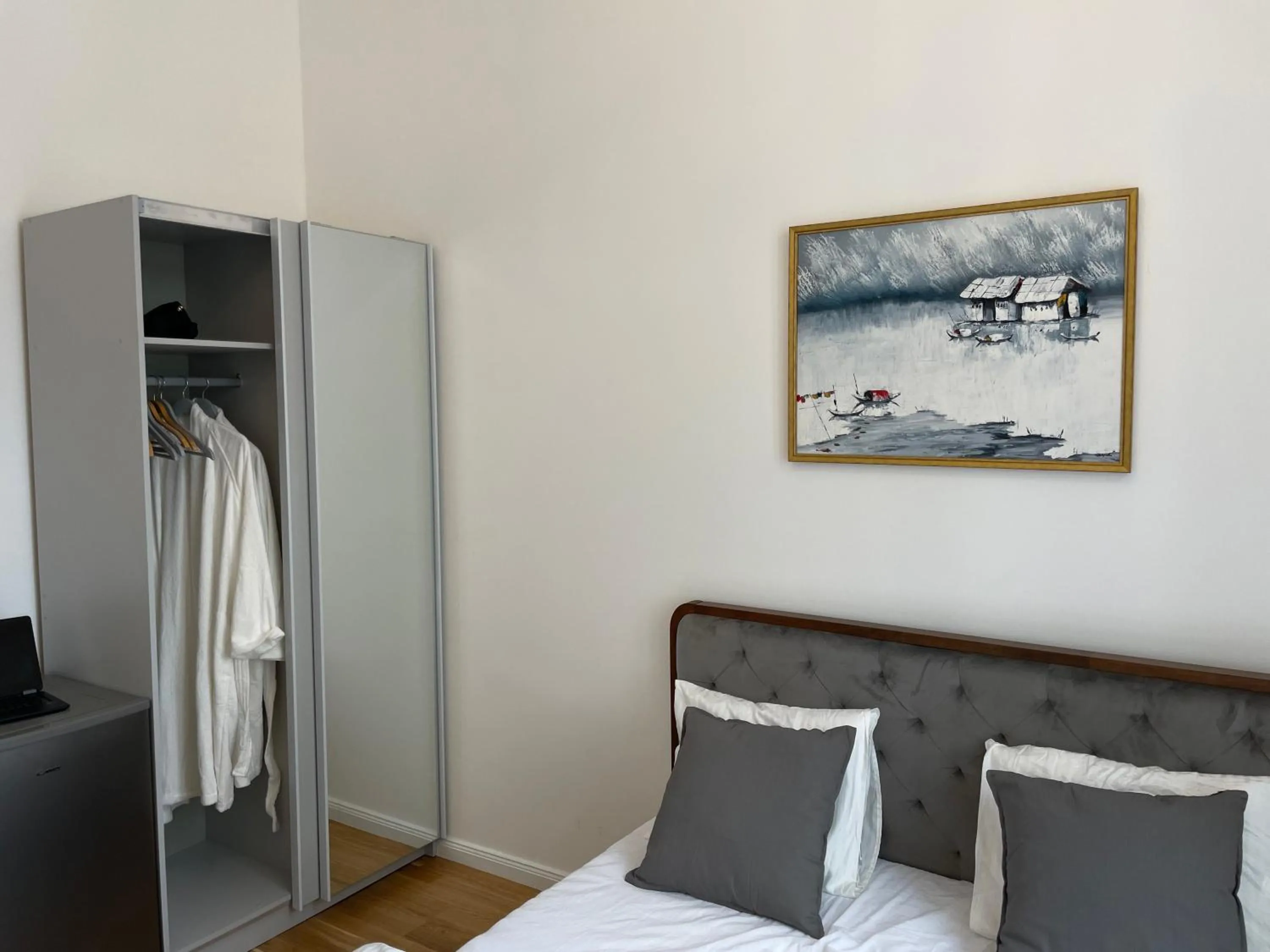 Photo of the whole room in Prague National Museum Apartment