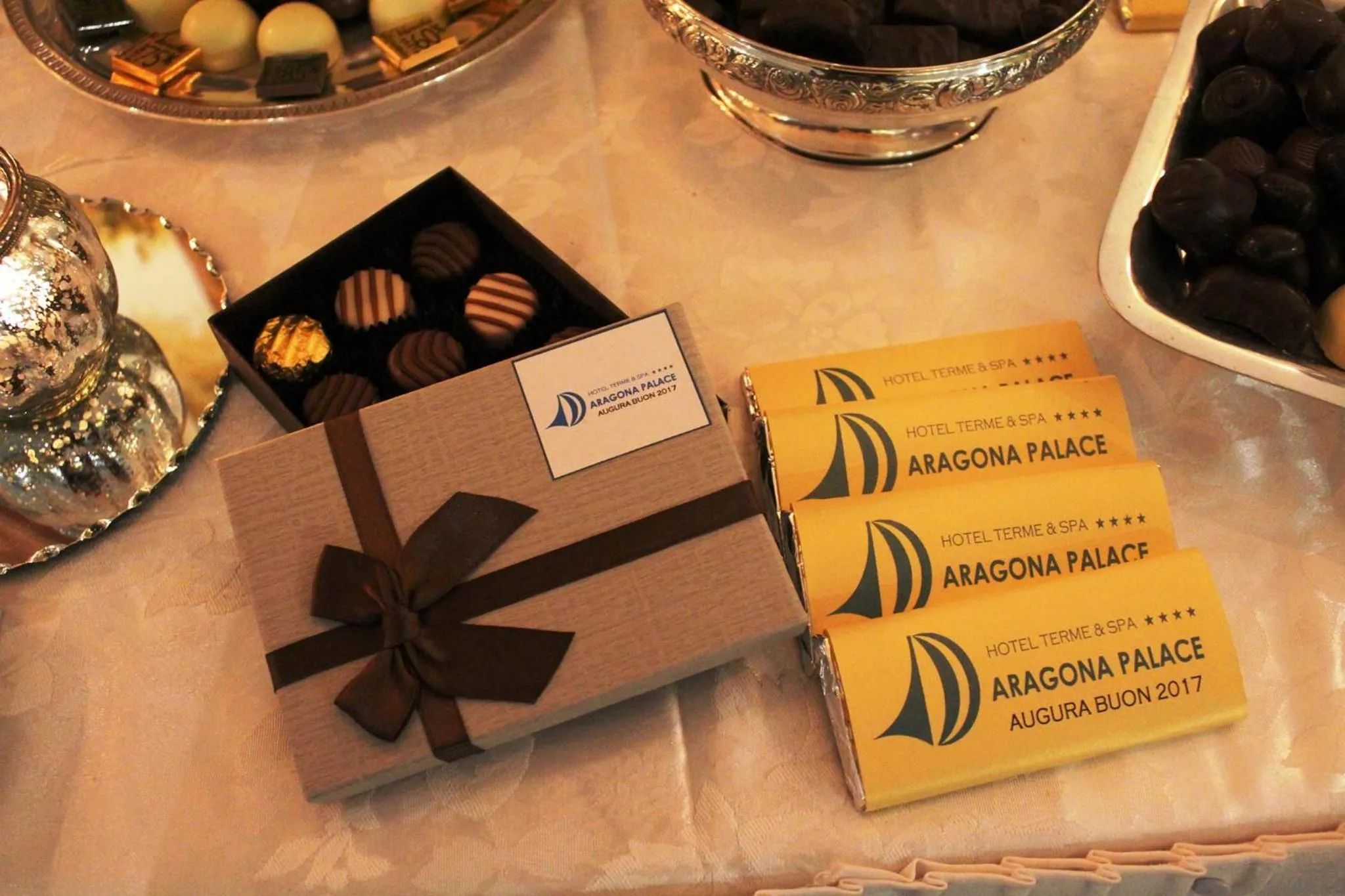 Decorative detail in Aragona Palace Hotel & Spa