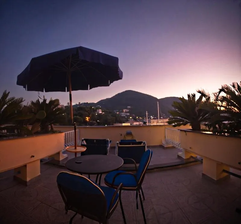 Balcony/Terrace in Aragona Palace Hotel & Spa