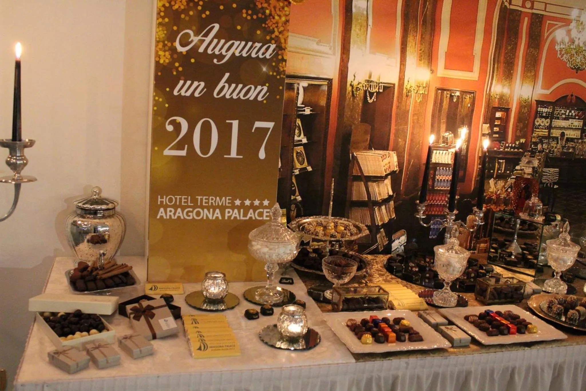 Decorative detail in Aragona Palace Hotel & Spa