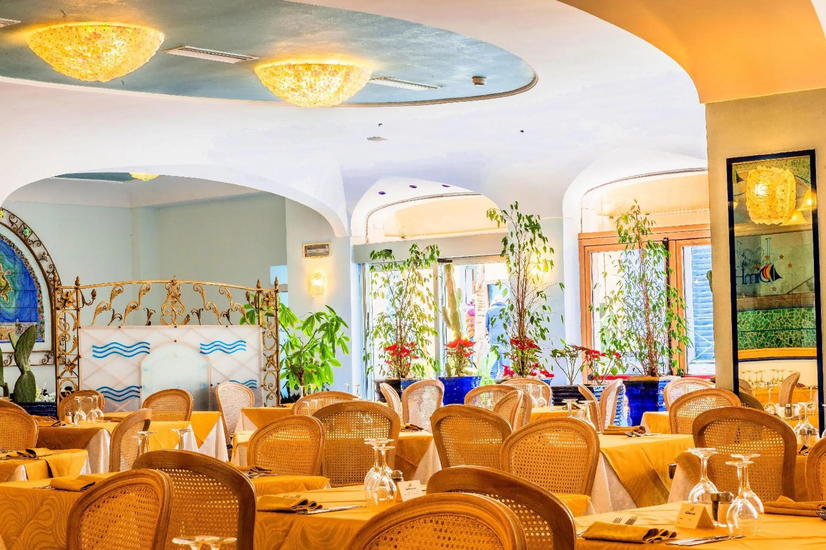 Restaurant/places to eat in Aragona Palace Hotel & Spa