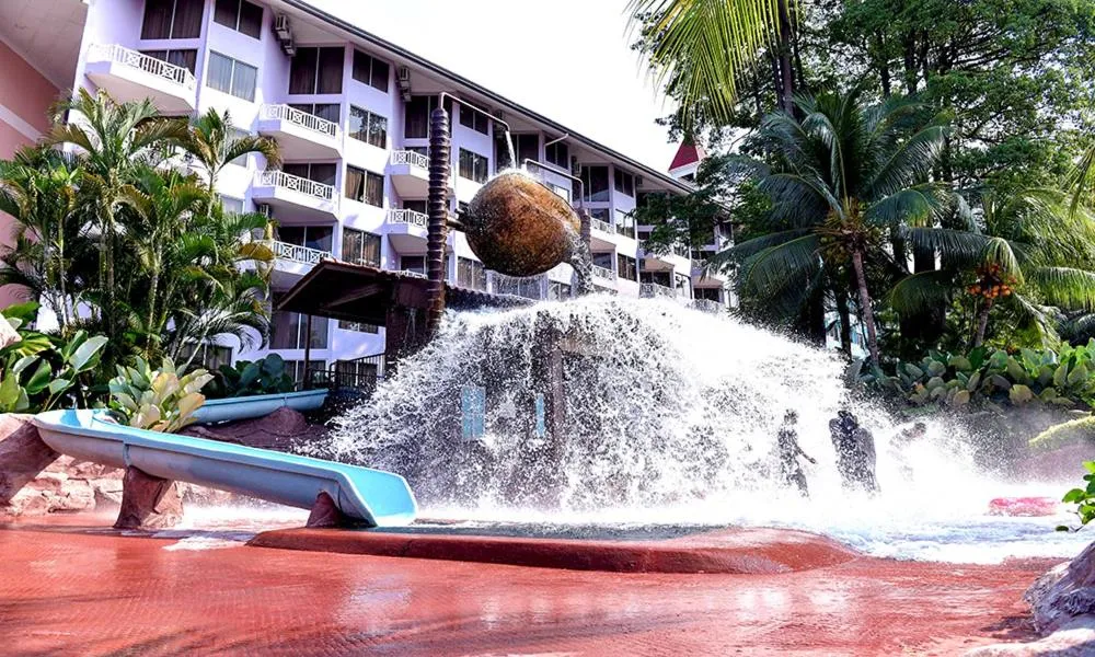 Aqua park in Residenz Apartments in Lotus Desaru Beach Resort