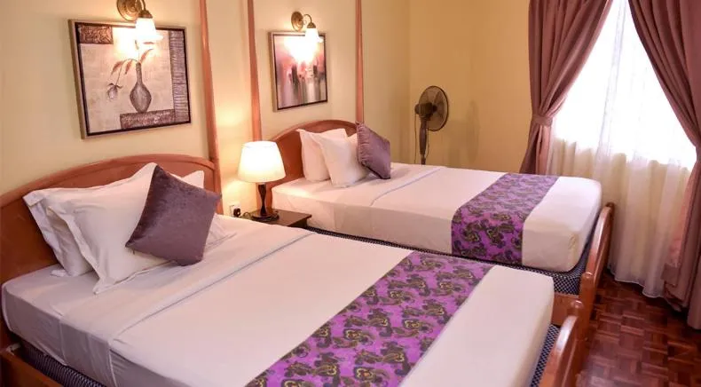 Bed in Residenz Apartments in Lotus Desaru Beach Resort