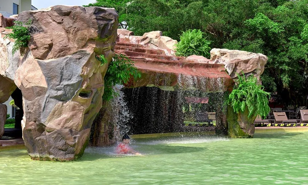 Aqua park in Residenz Apartments in Lotus Desaru Beach Resort