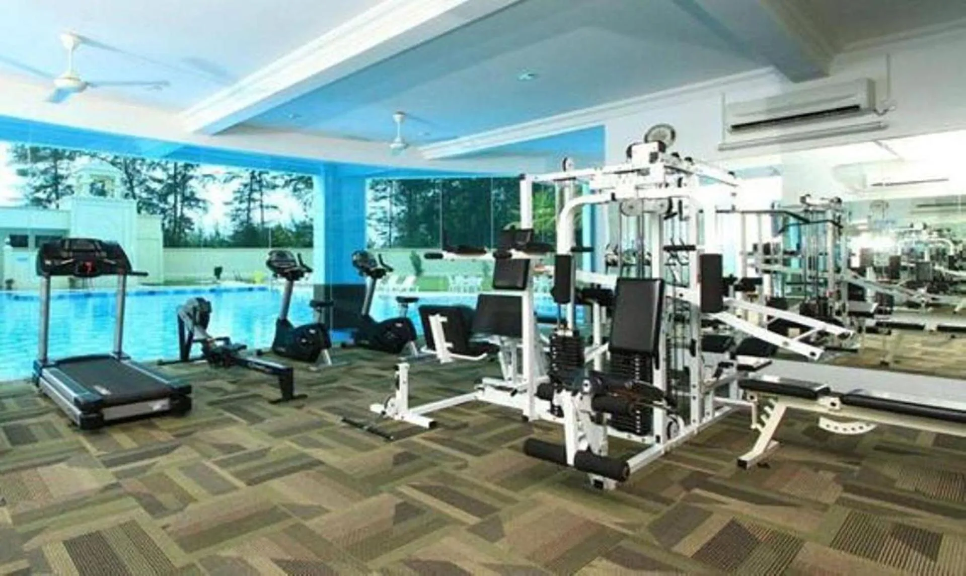 Fitness centre/facilities in Residenz Apartments in Lotus Desaru Beach Resort