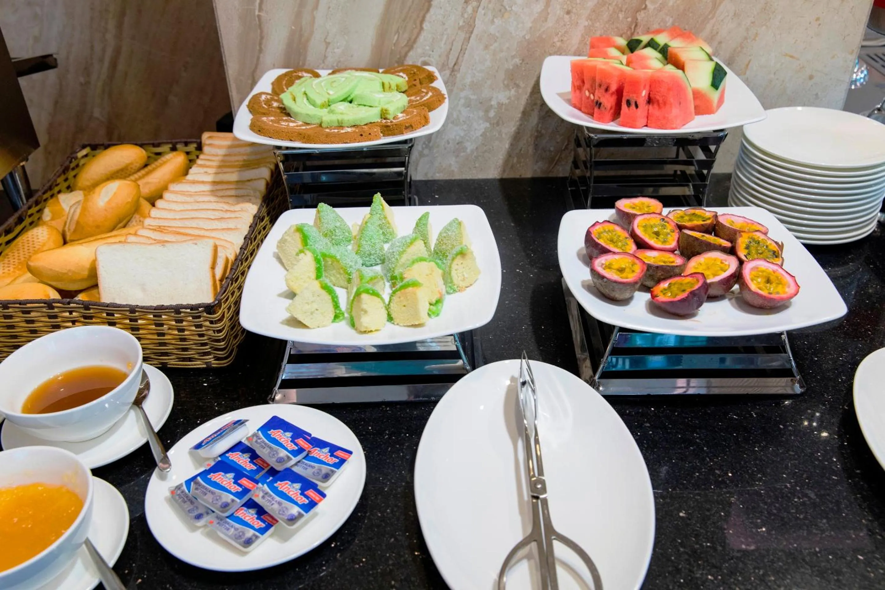 Buffet breakfast in Harmony HaLong Hotel