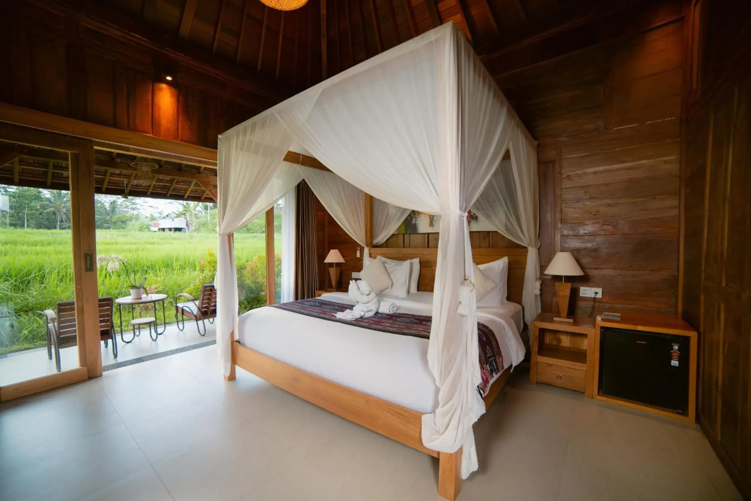 Villa Garden View Double Bed in Kubu Sakian Villa and Restaurant Sidemen Villa Garden View Double Bed in Kubu Sakian Villa and Restaurant Sidemen