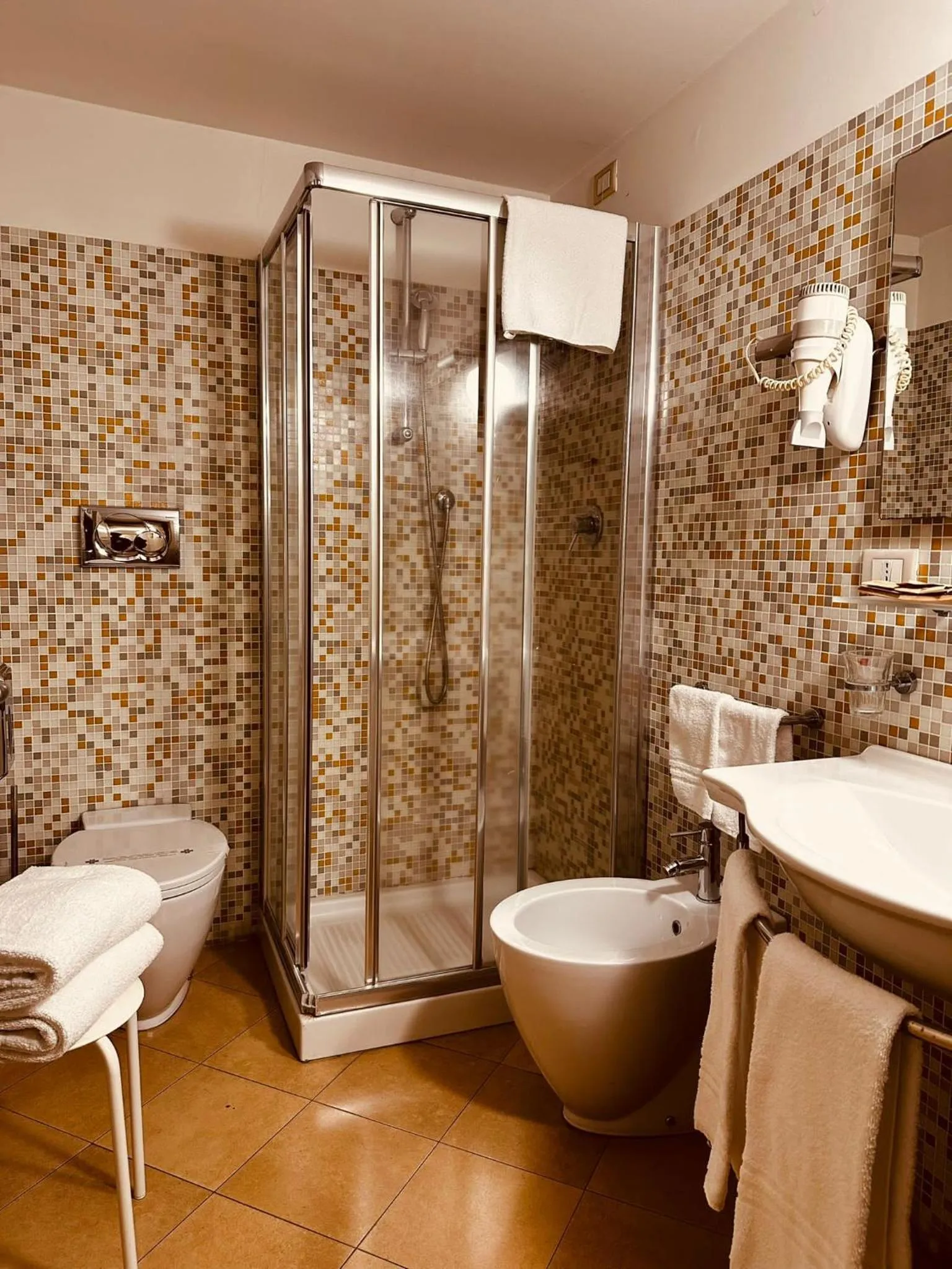 Bathroom in Hotel Agathae