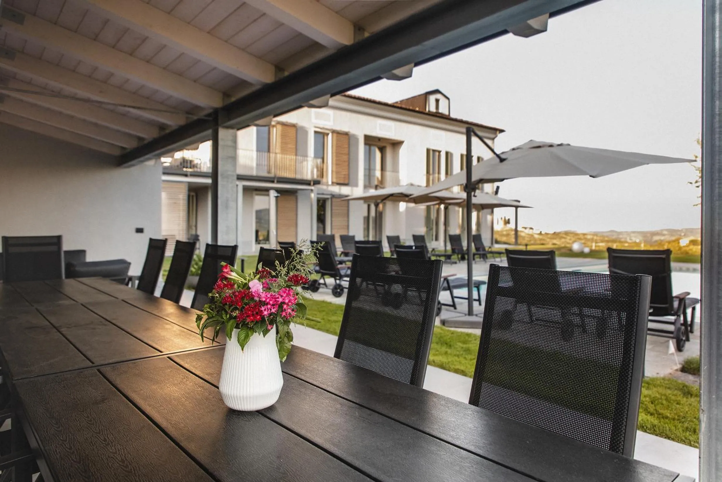 Swimming pool in Villa Vinory Bricco di Nizza