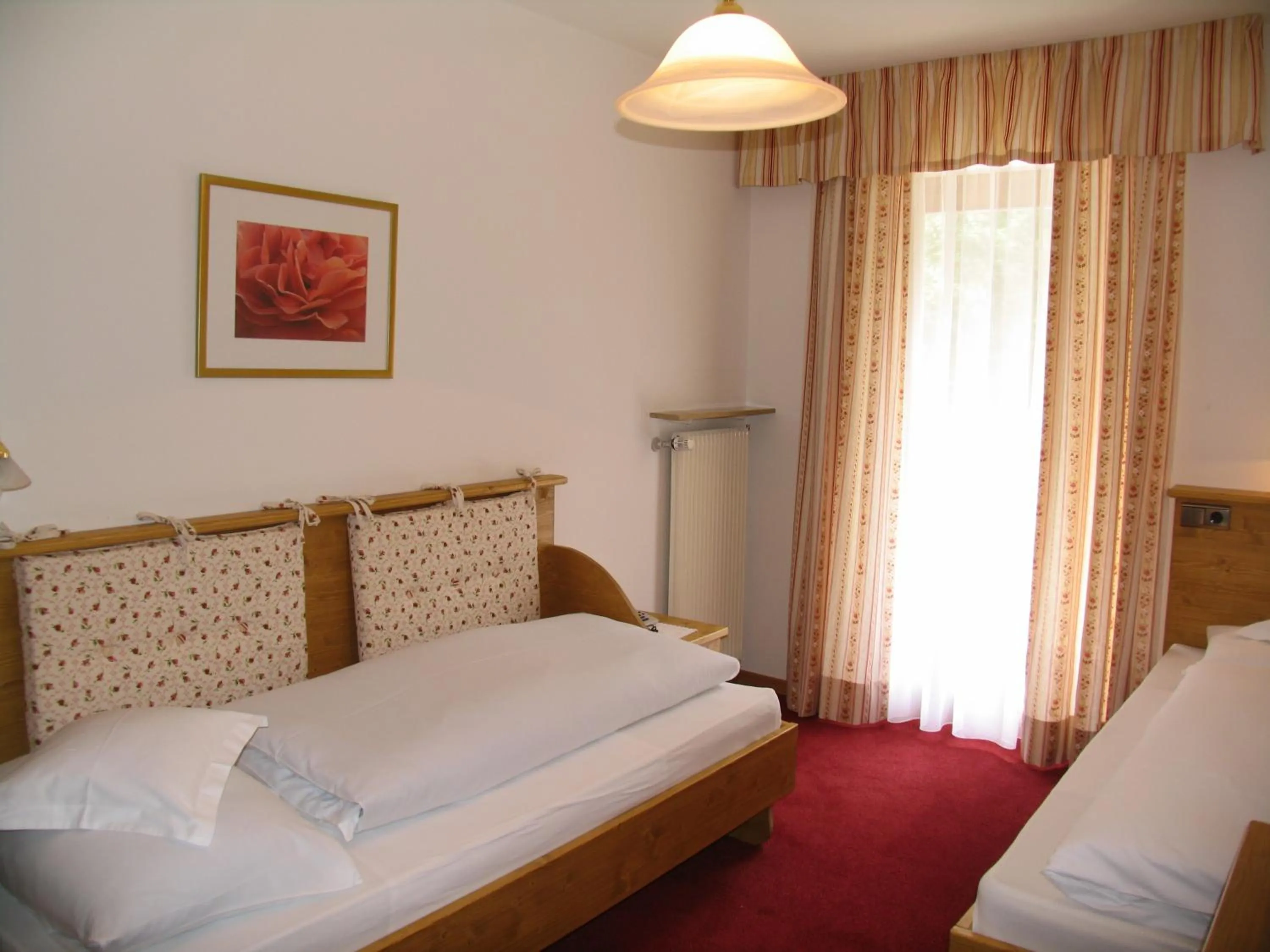 Bed in Hotel Reichegger