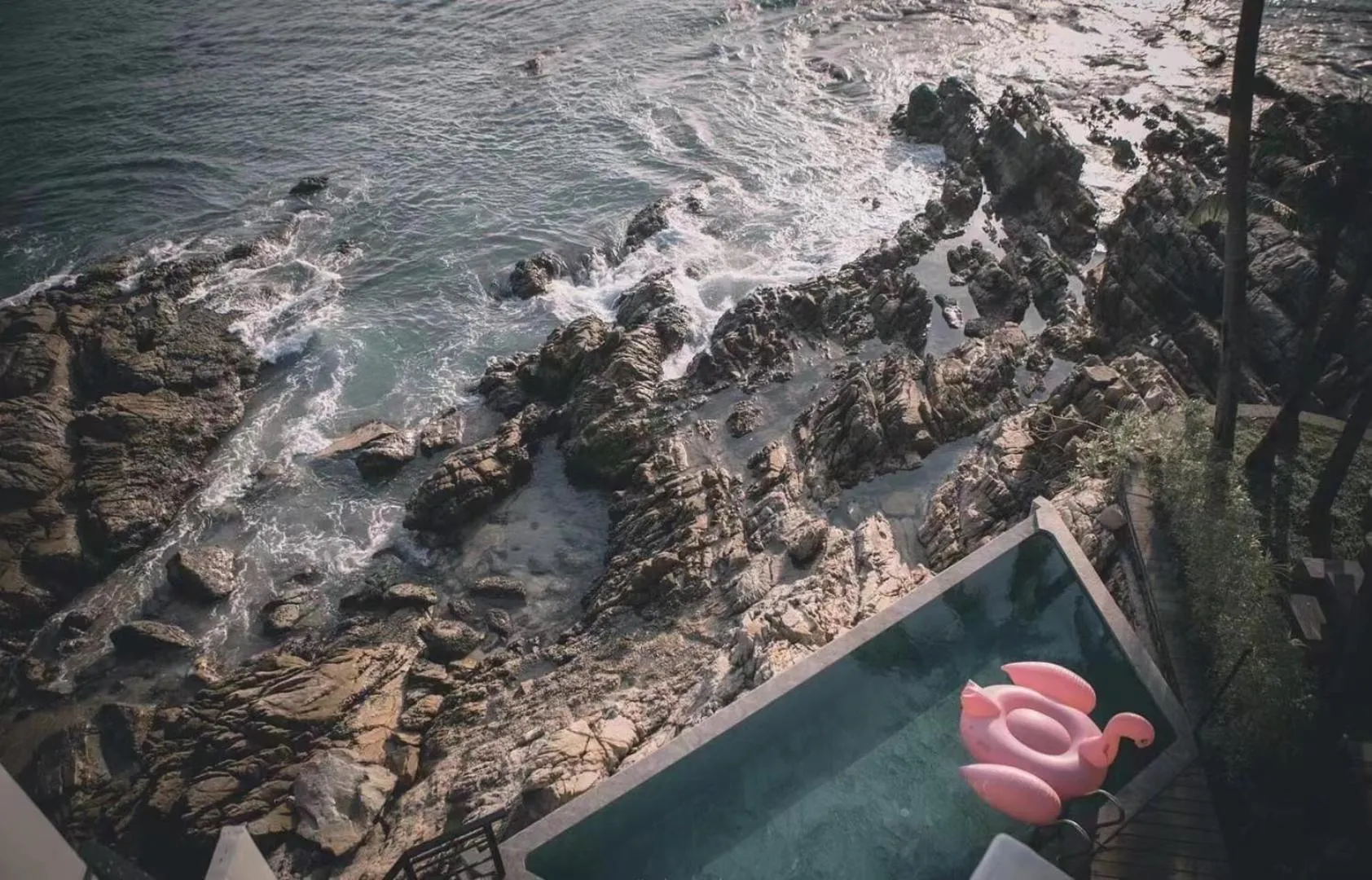 Swimming pool in patong sunset villa Phuket