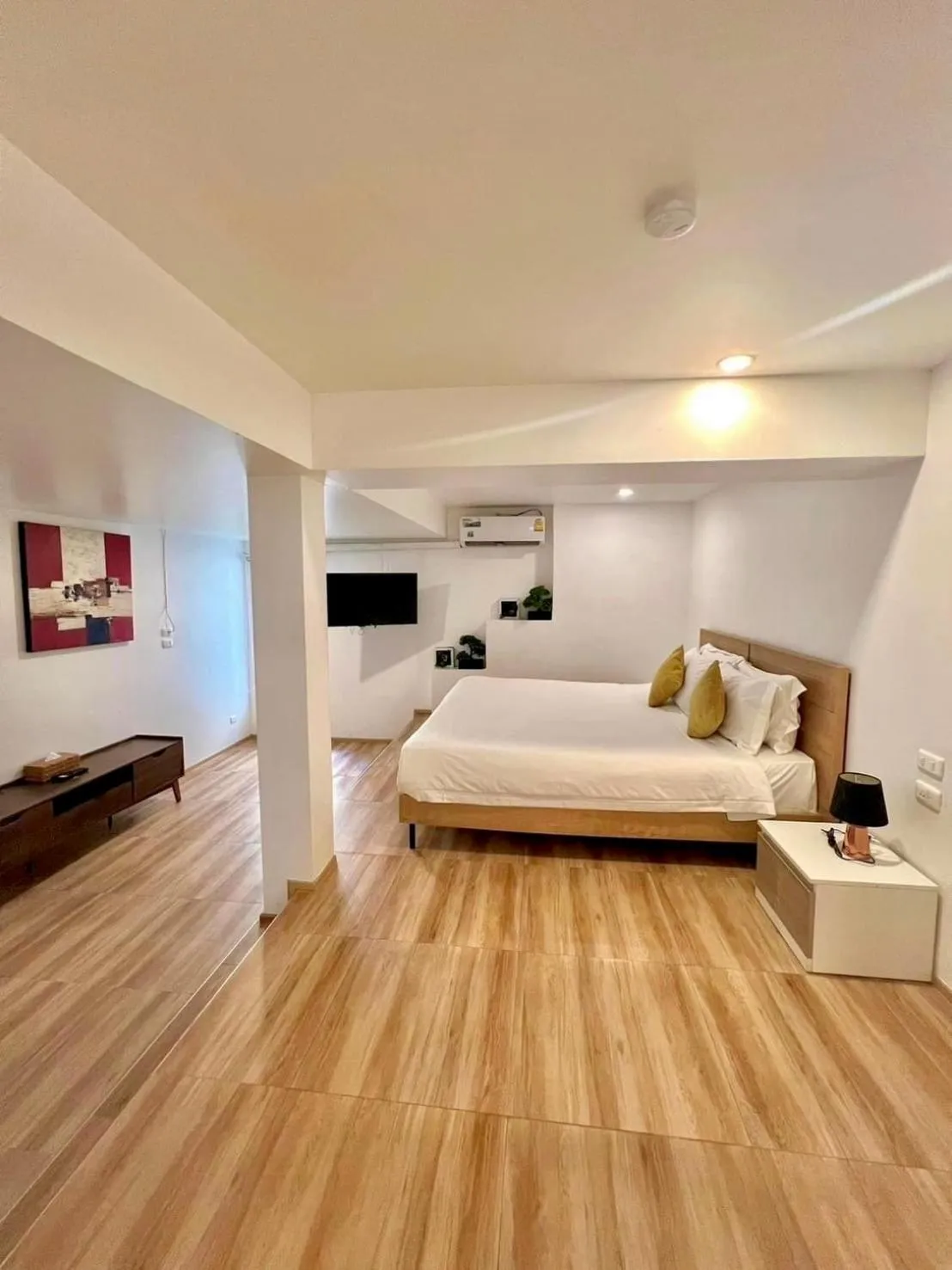 Bed in patong sunset villa Phuket