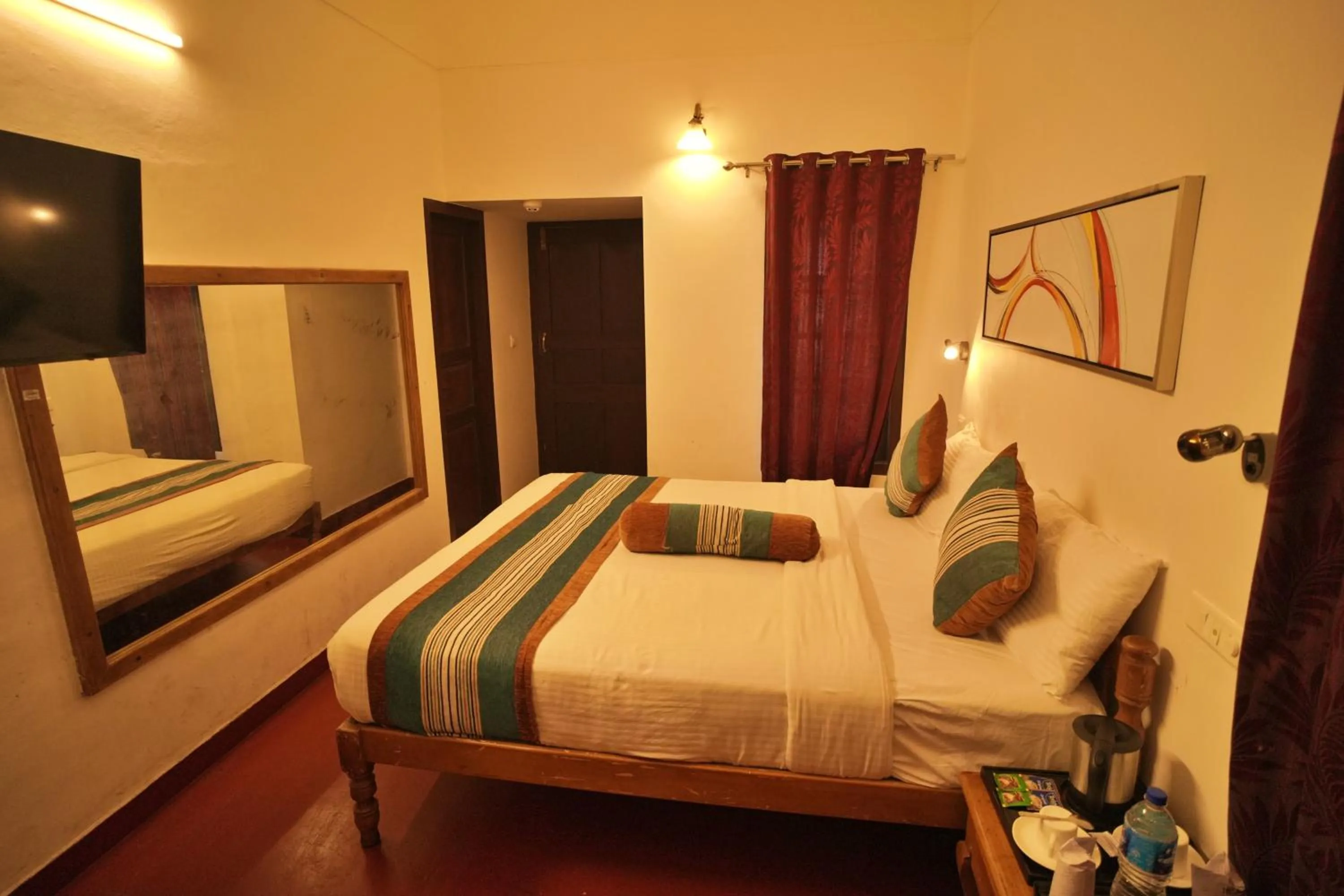 Bed in Adrak Summer Sand Hill Resort Vagamon