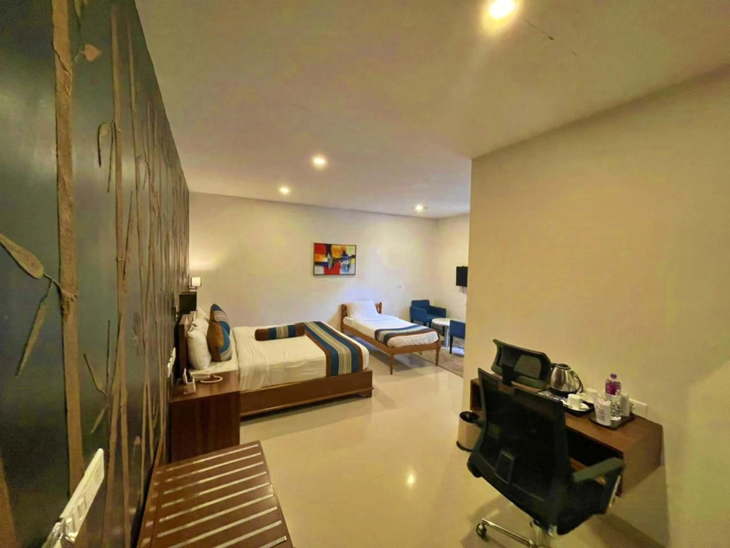 Bed in Adrak Summer Sand Hill Resort Vagamon