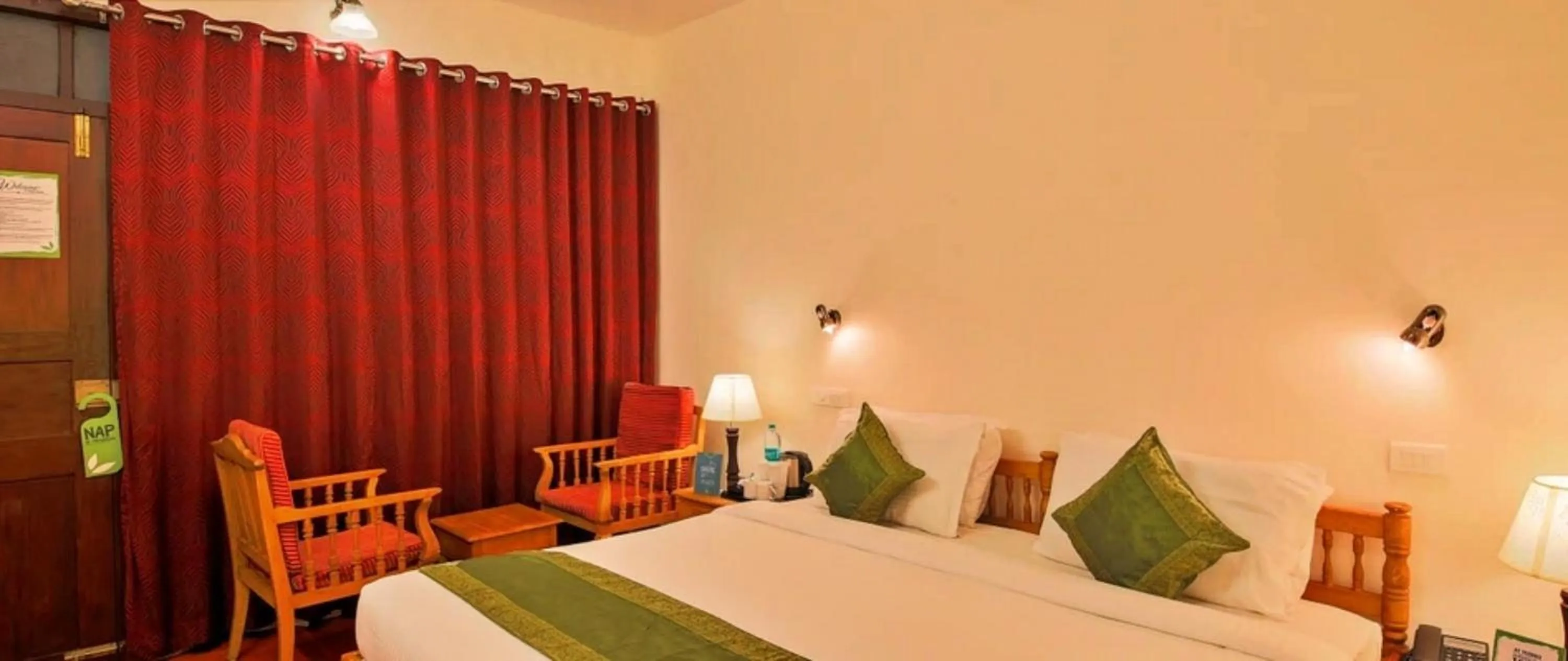 Bed in Adrak Summer Sand Hill Resort Vagamon