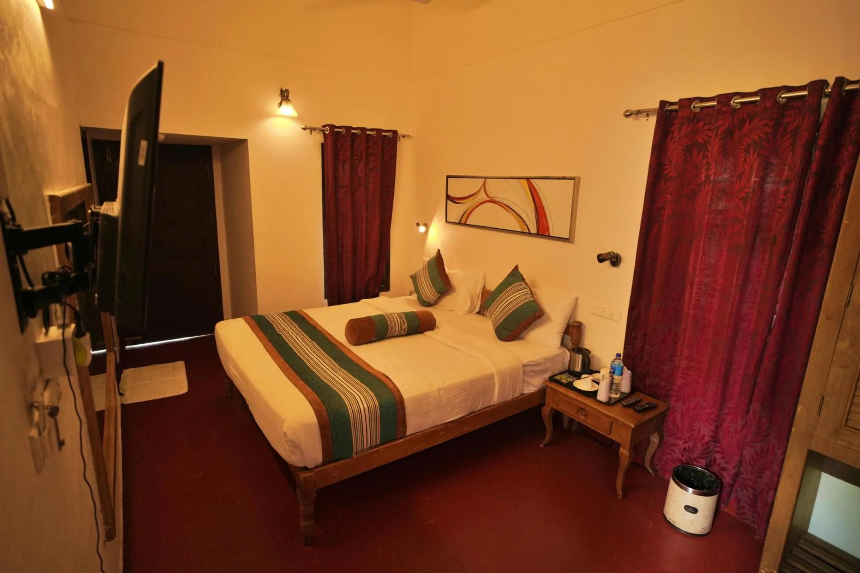 Bed in Adrak Summer Sand Hill Resort Vagamon