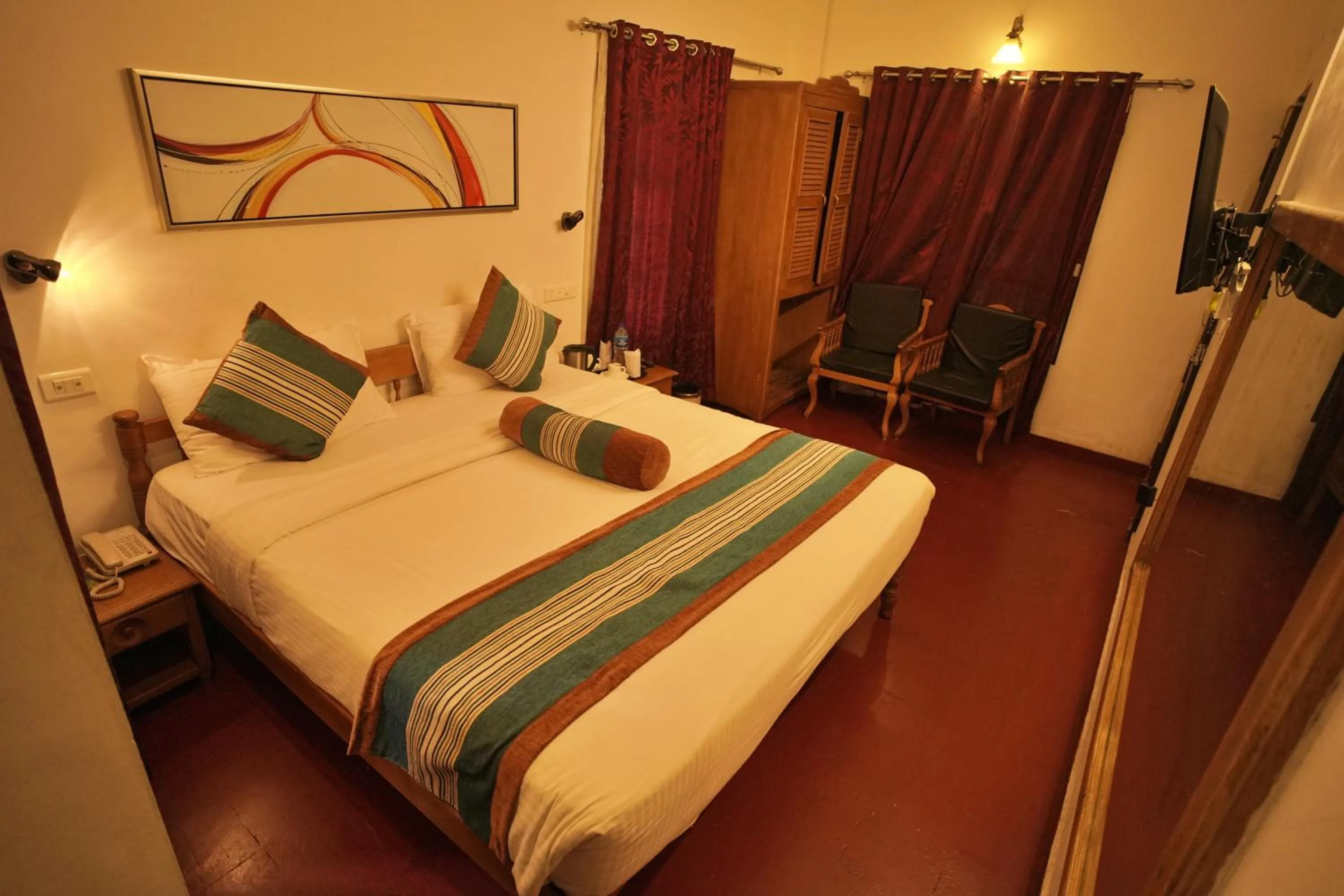 Bed in Adrak Summer Sand Hill Resort Vagamon