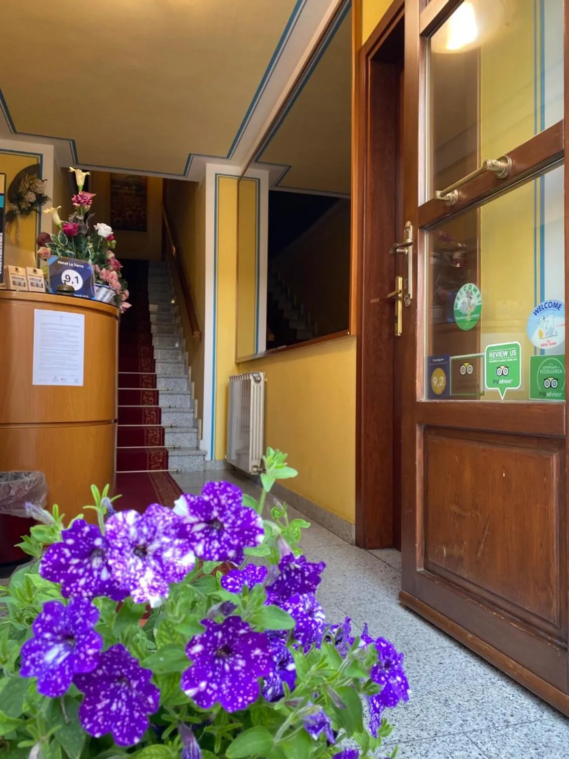 Lobby or reception in Hotel La Torre