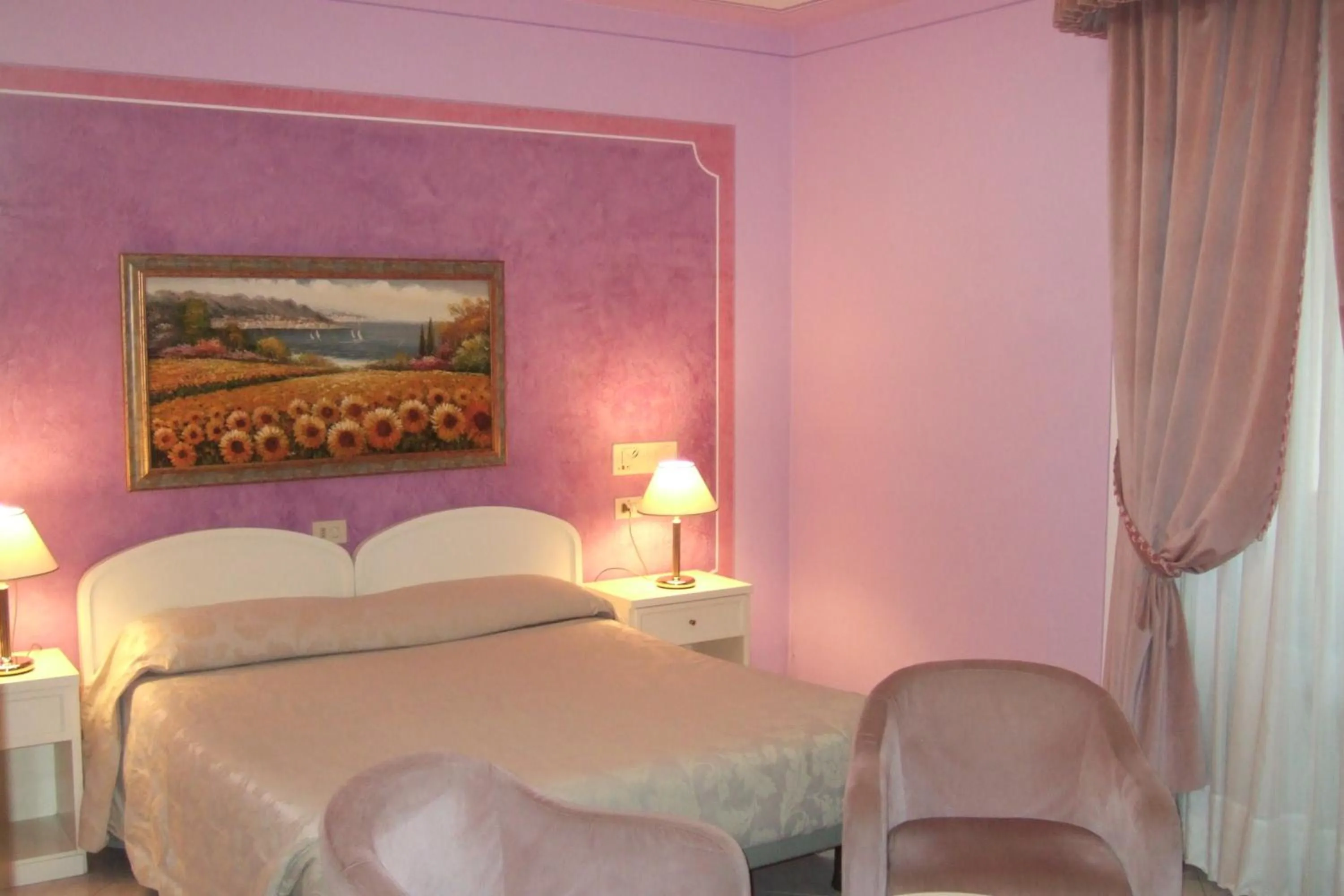 Bed in Hotel La Torre