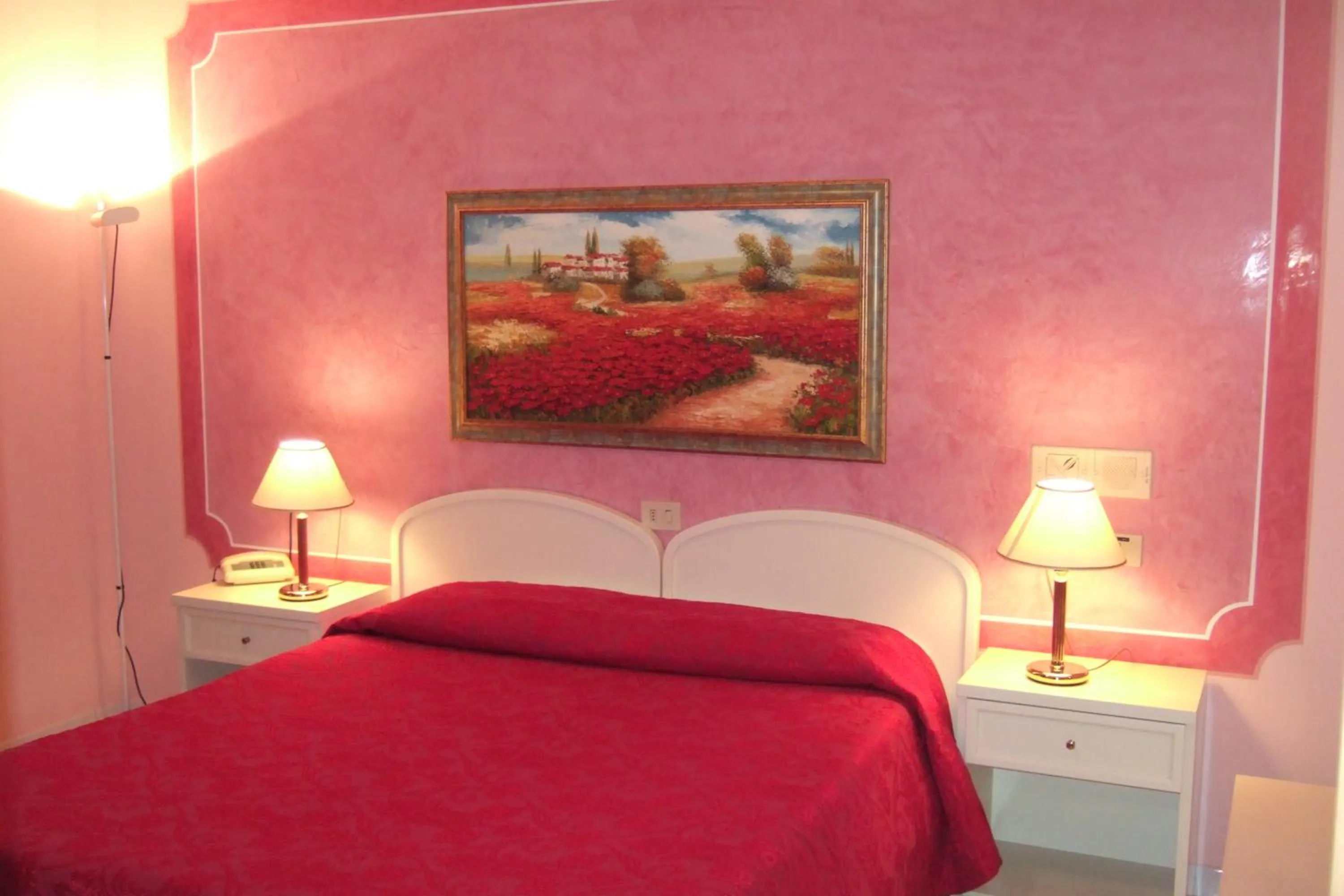 Bed in Hotel La Torre