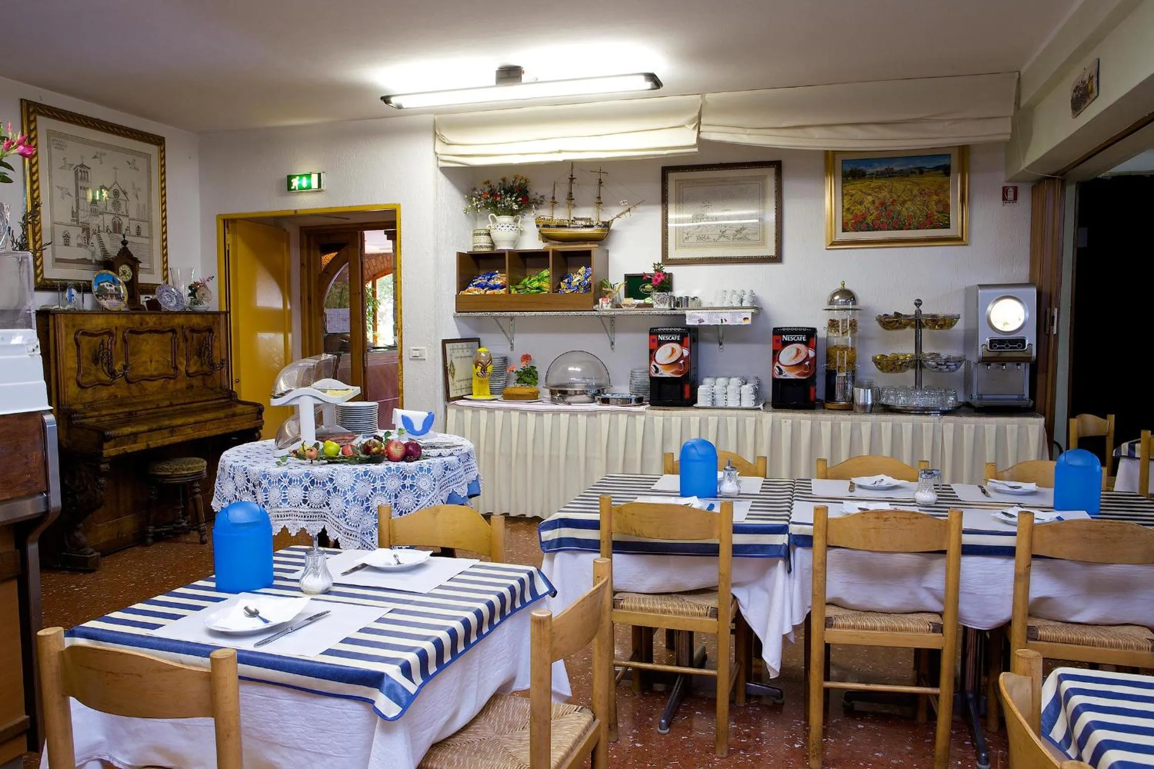 Restaurant/places to eat in Hotel Da Angelo