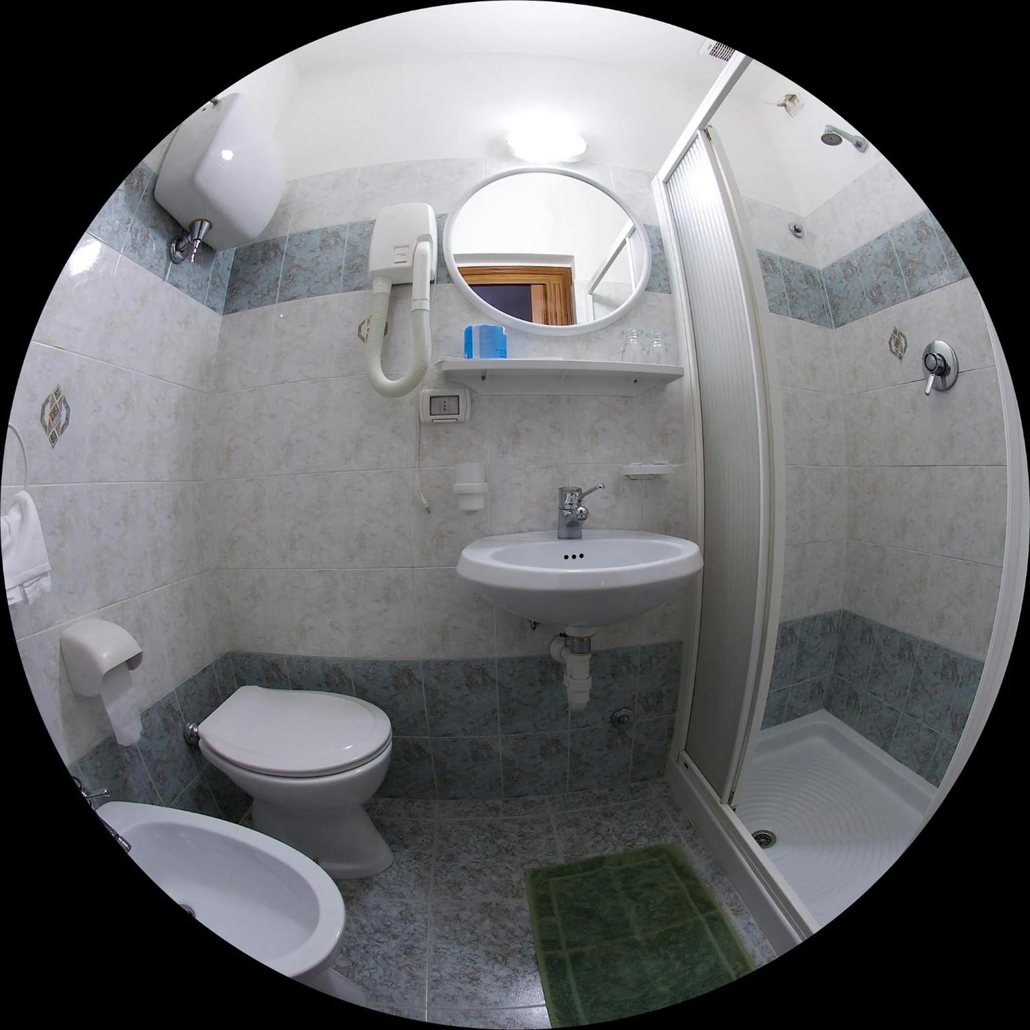 Bathroom in Hotel Da Angelo