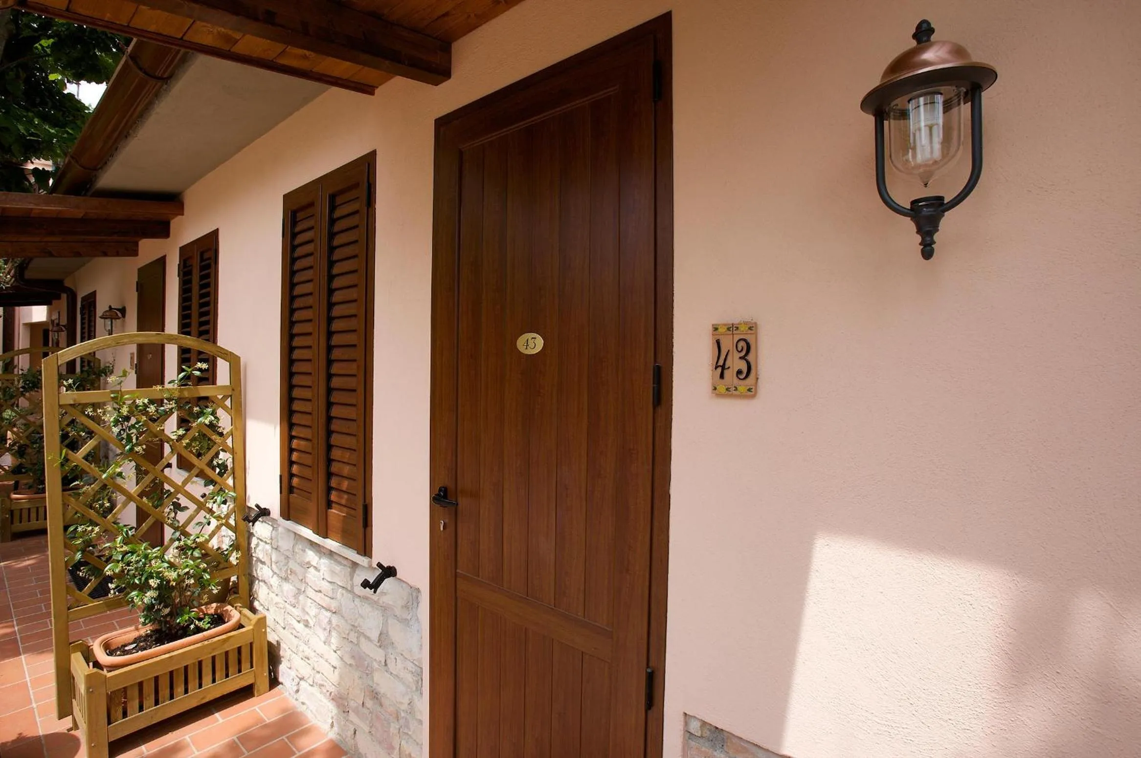 Facade/entrance in Hotel Da Angelo