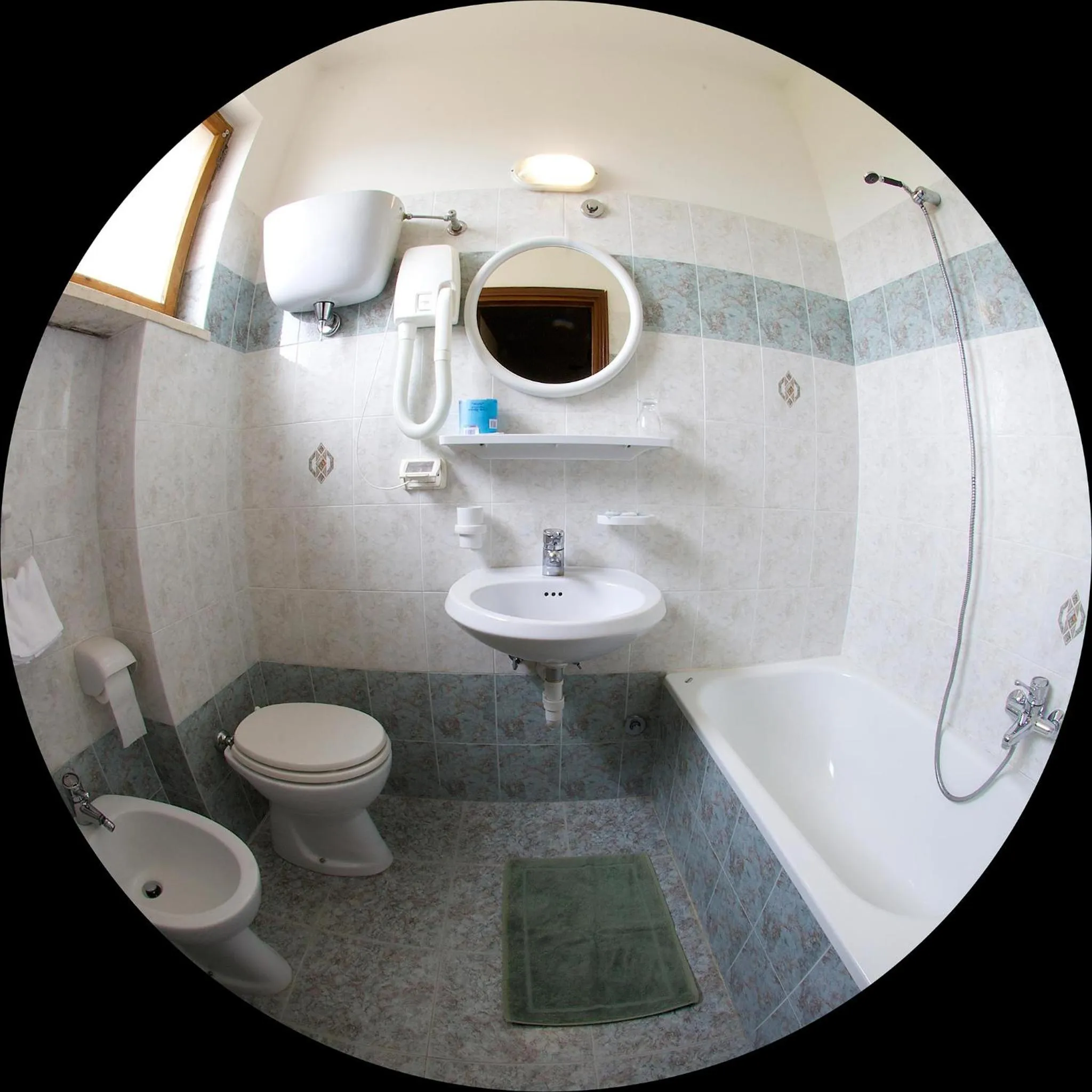 Bathroom in Hotel Da Angelo