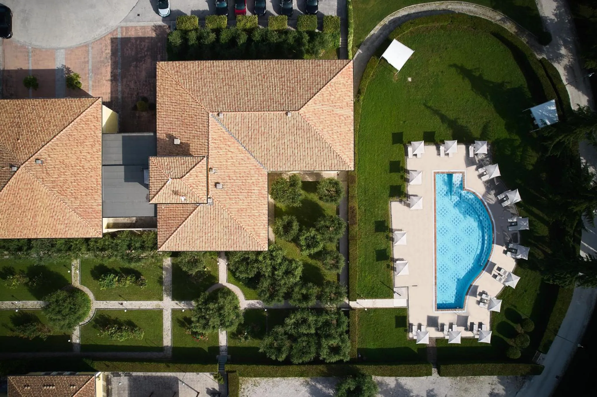 Swimming pool in Delfina Palace Hotel