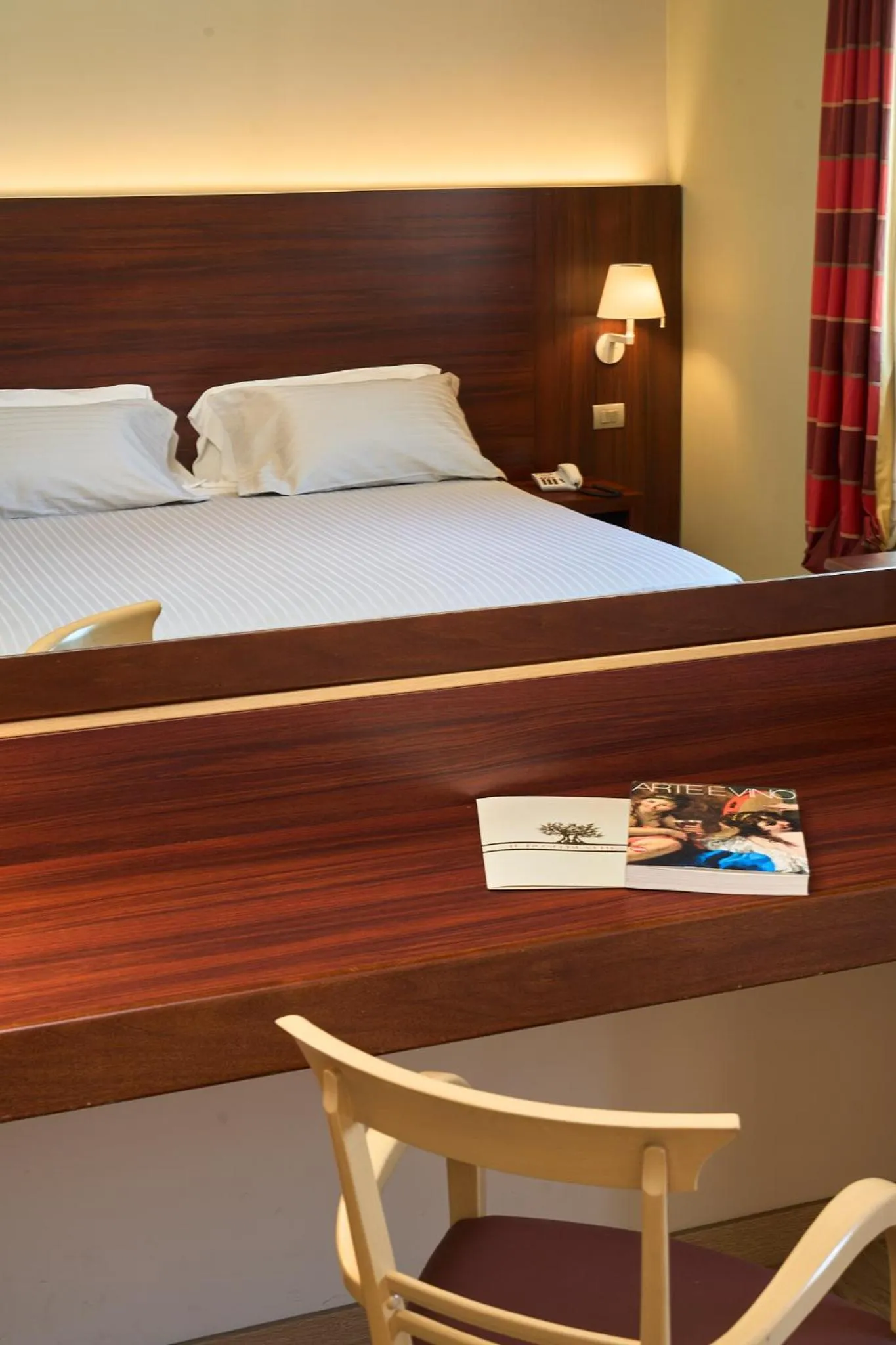 Bed in Delfina Palace Hotel