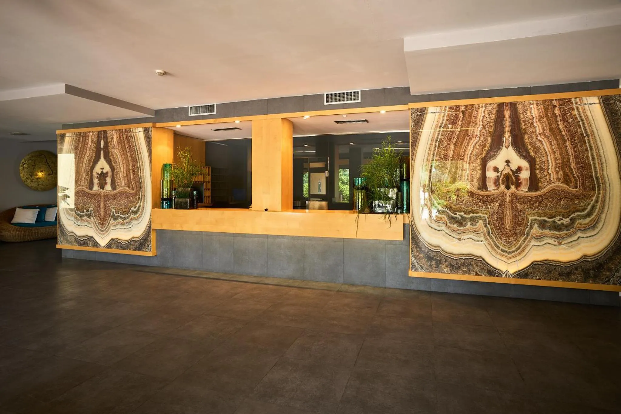 Lobby or reception in Delfina Palace Hotel