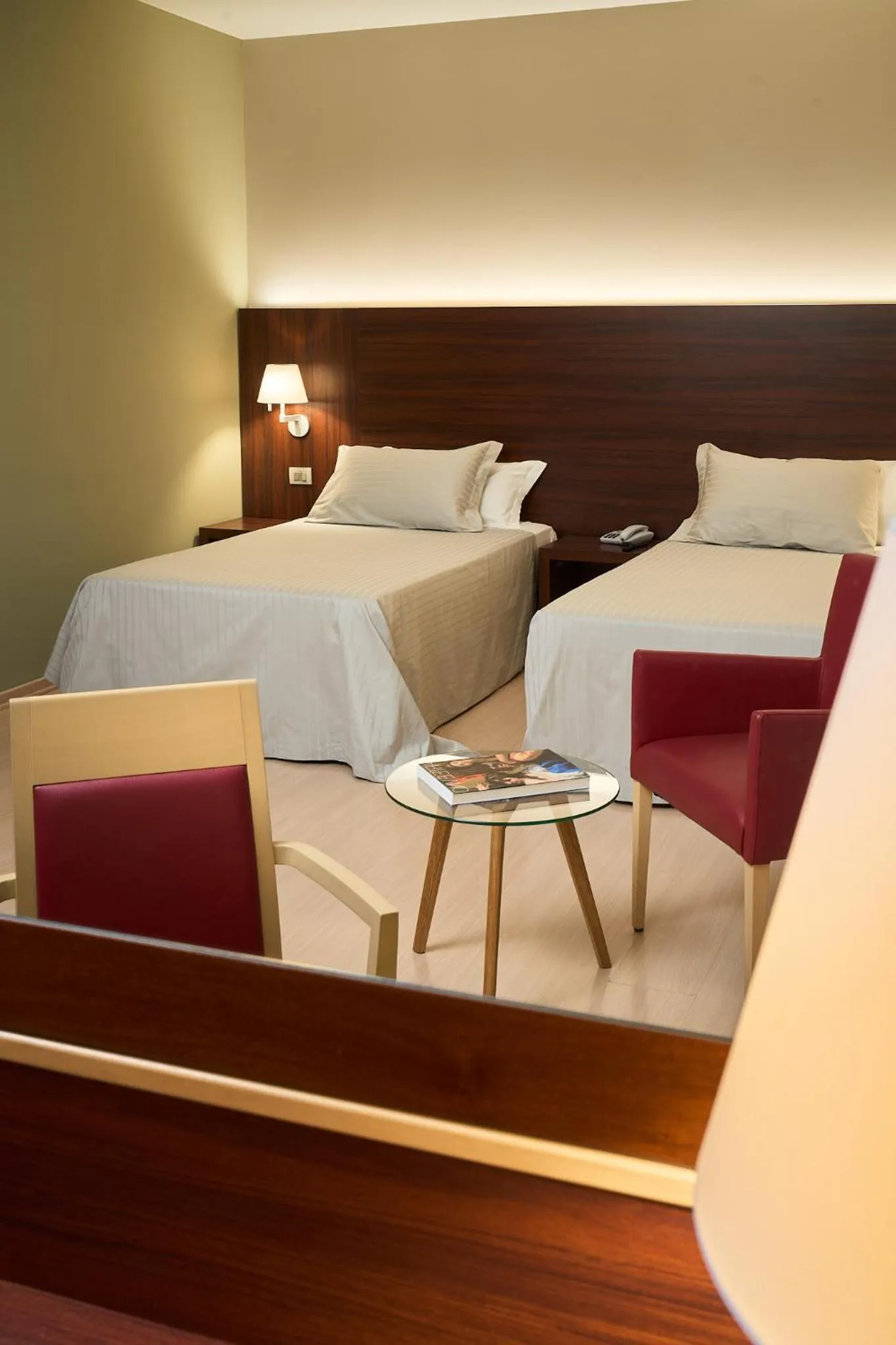 Bed in Delfina Palace Hotel