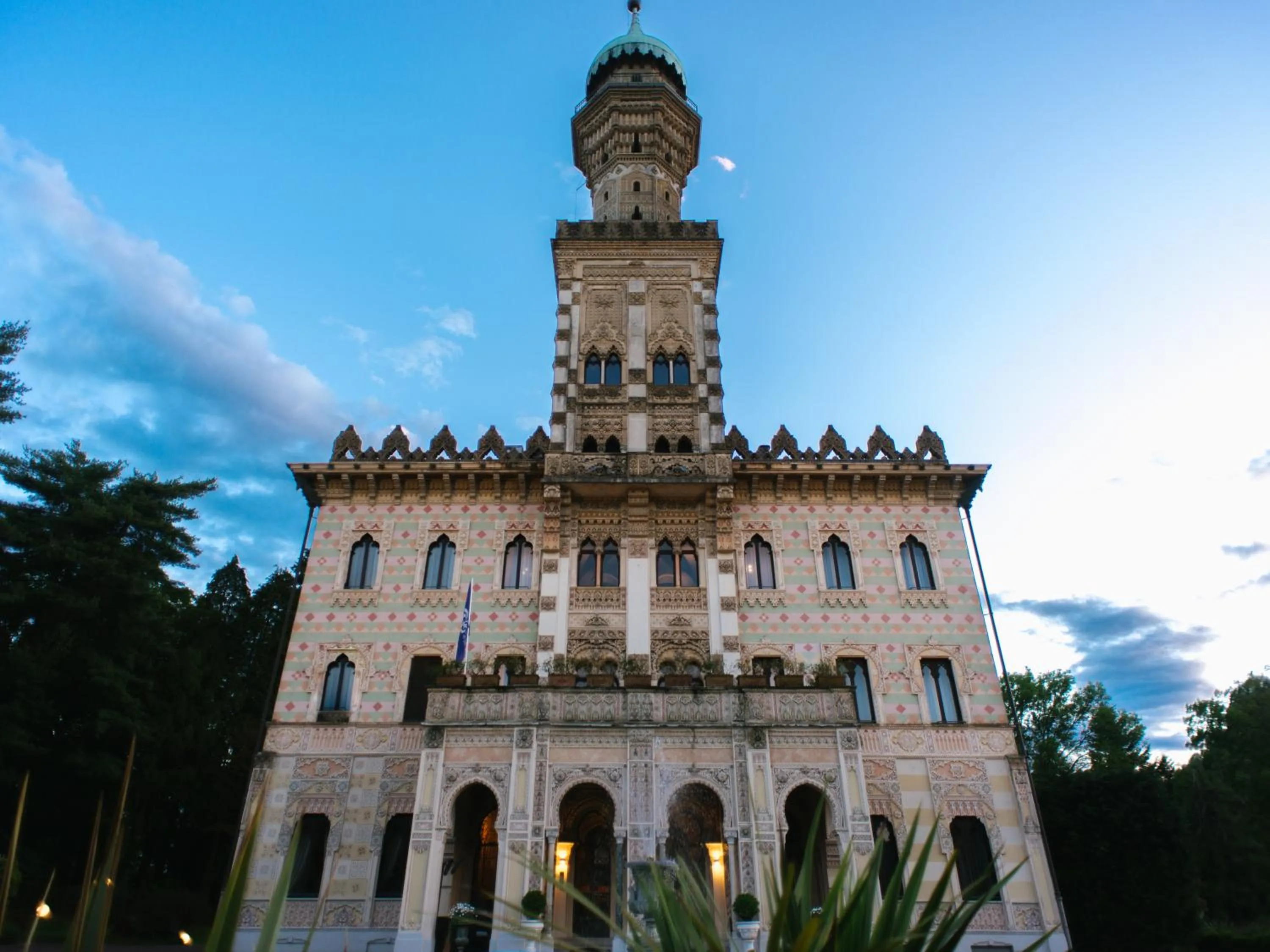 Facade/entrance in Relais & Chateaux Villa Crespi