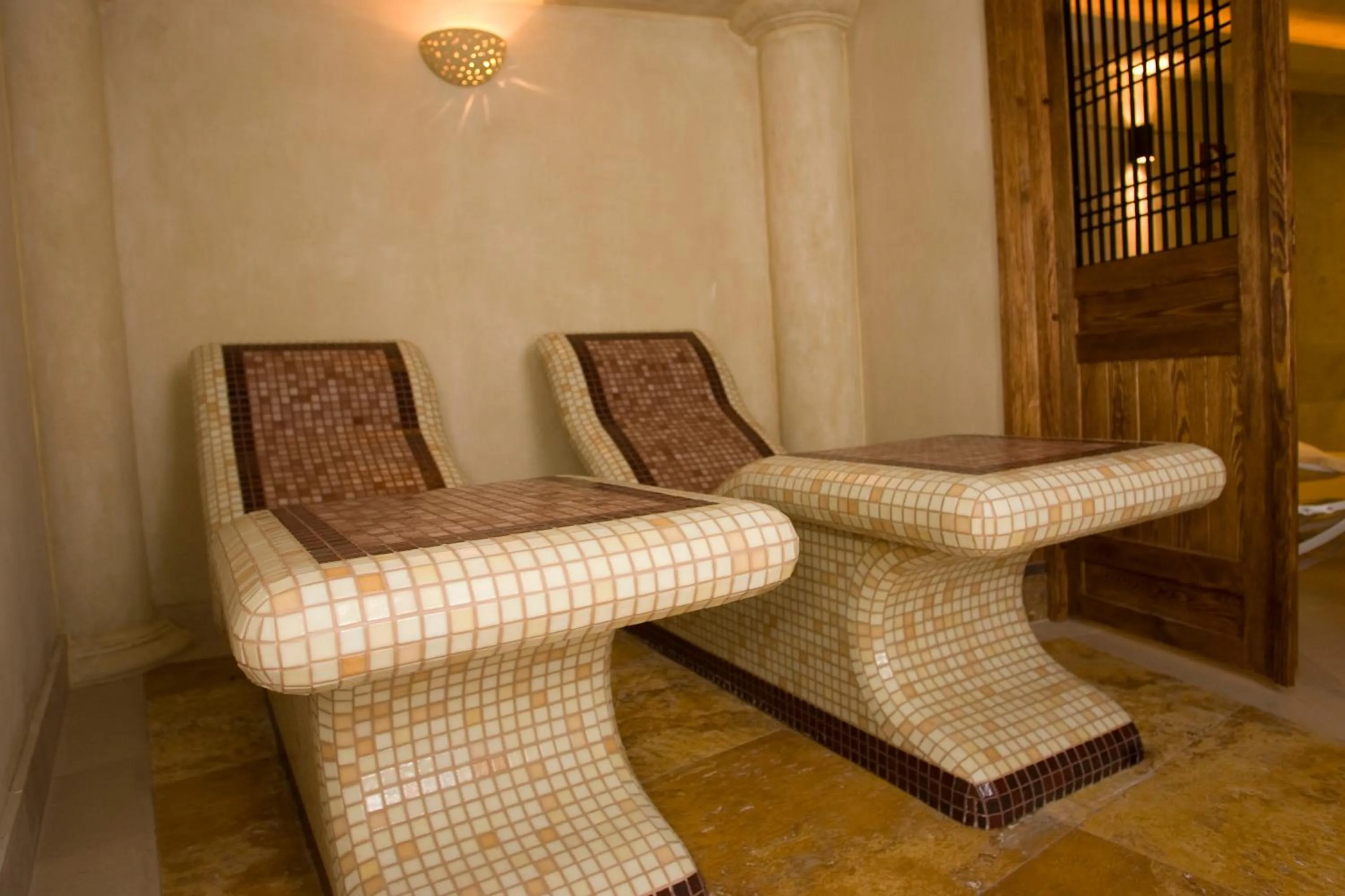 Decorative detail in Meduza Hotel & Spa