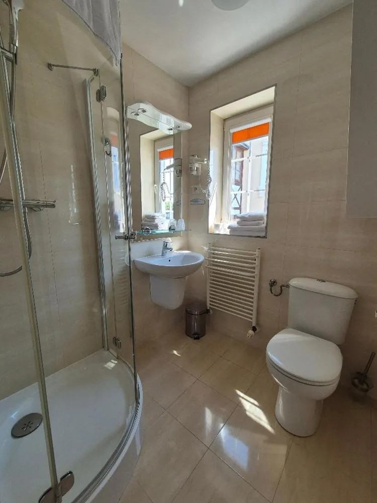 Shower in Meduza Hotel & Spa