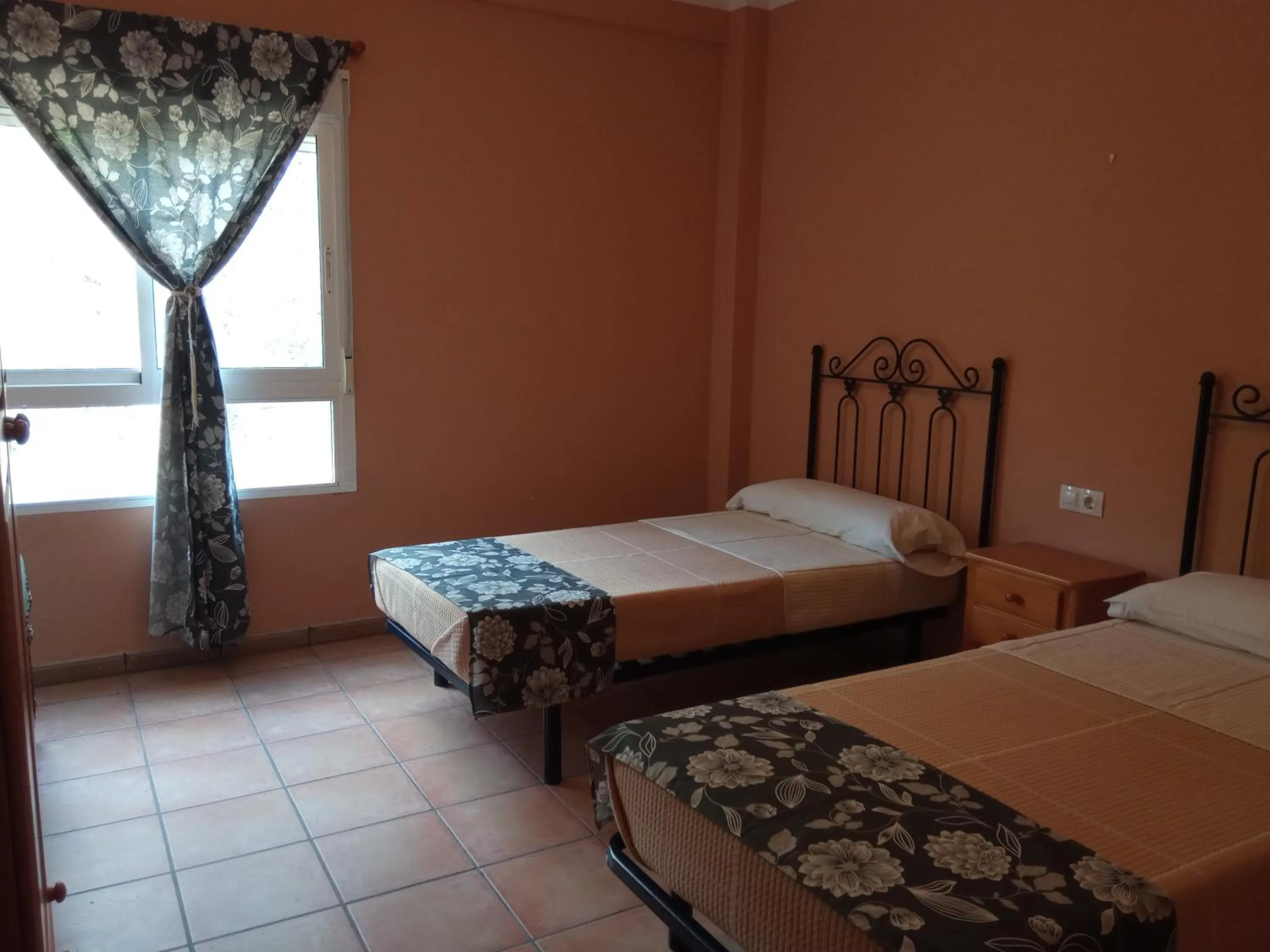 Bed in Hotel Espadan